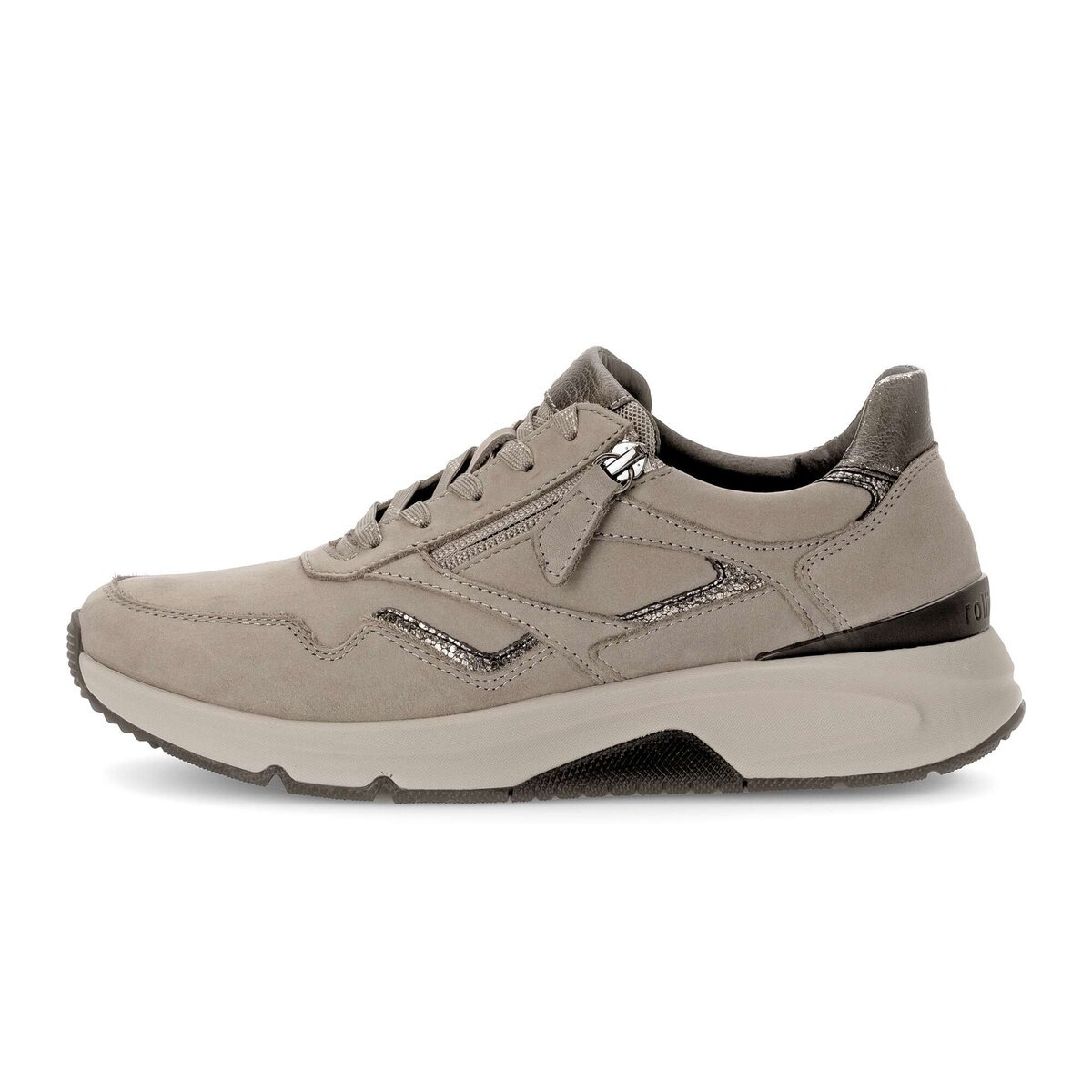 Gabor Sneaker "Sneaker low Materialmix Leder" günstig online kaufen