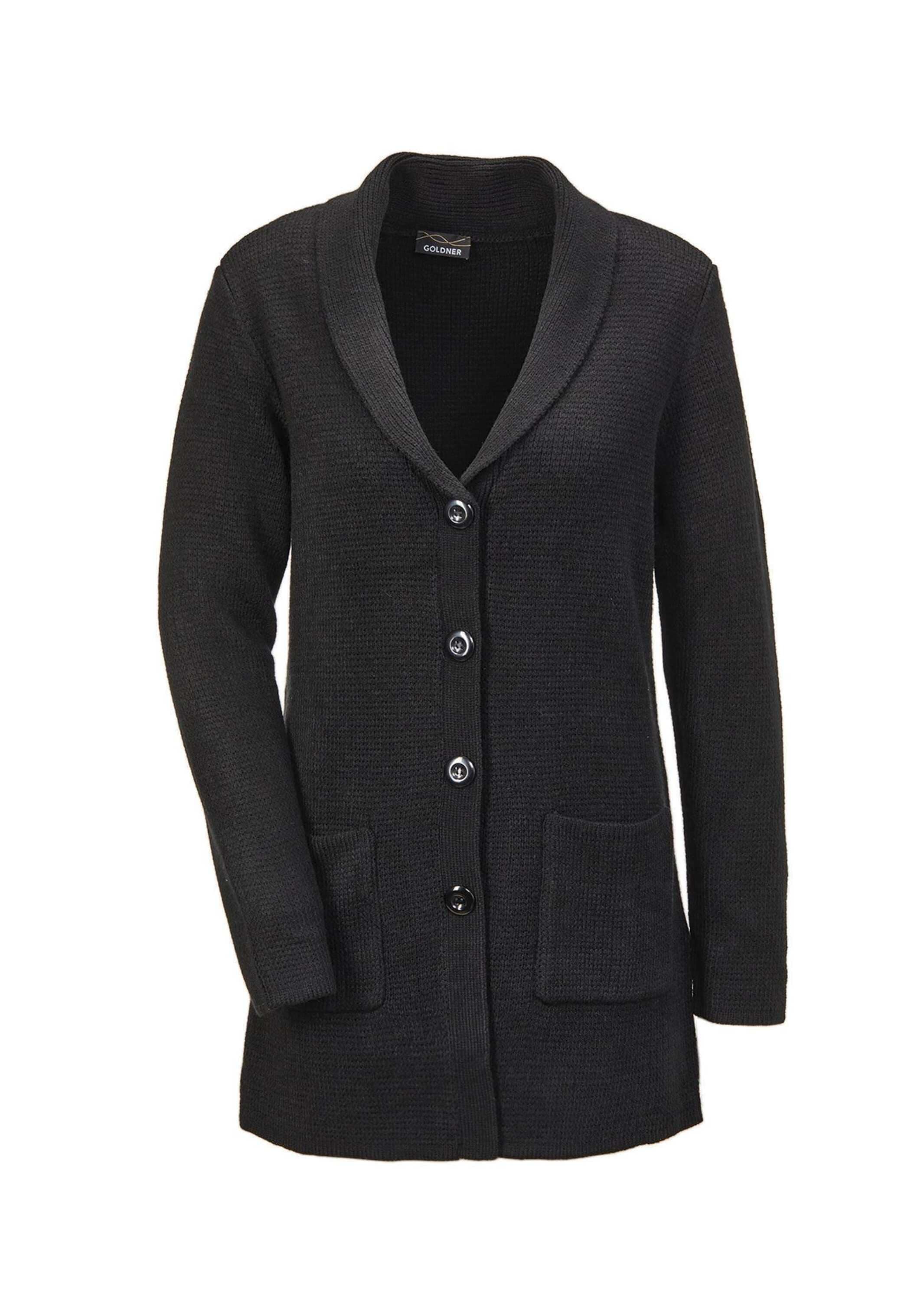 GOLDNER Strickjacke "Kurzgröße Kuschelweiche Strickjacke in kaschierender L günstig online kaufen