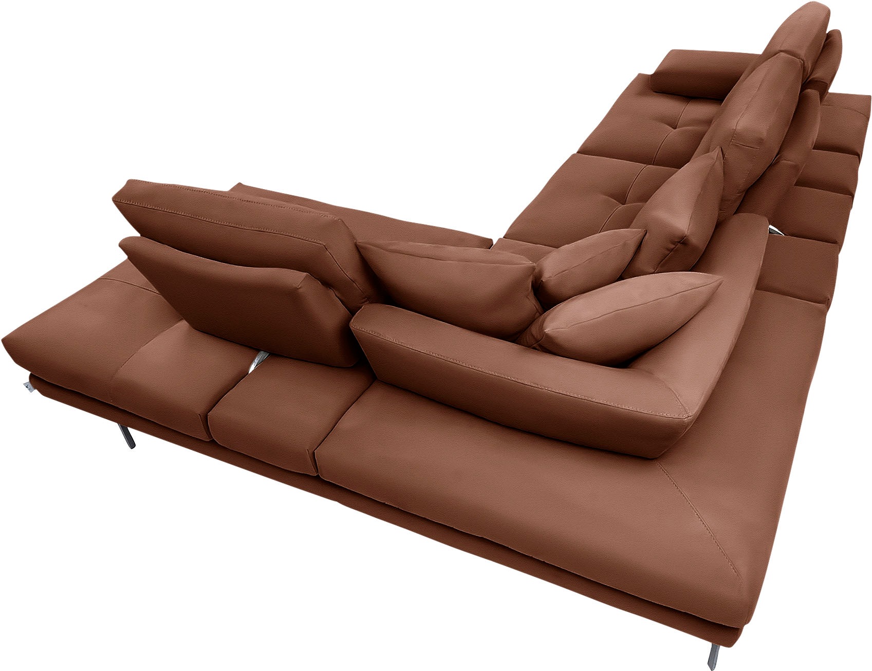 CALIA ITALIA Toby Wing Ecksofa Cognac 288x232cm 5