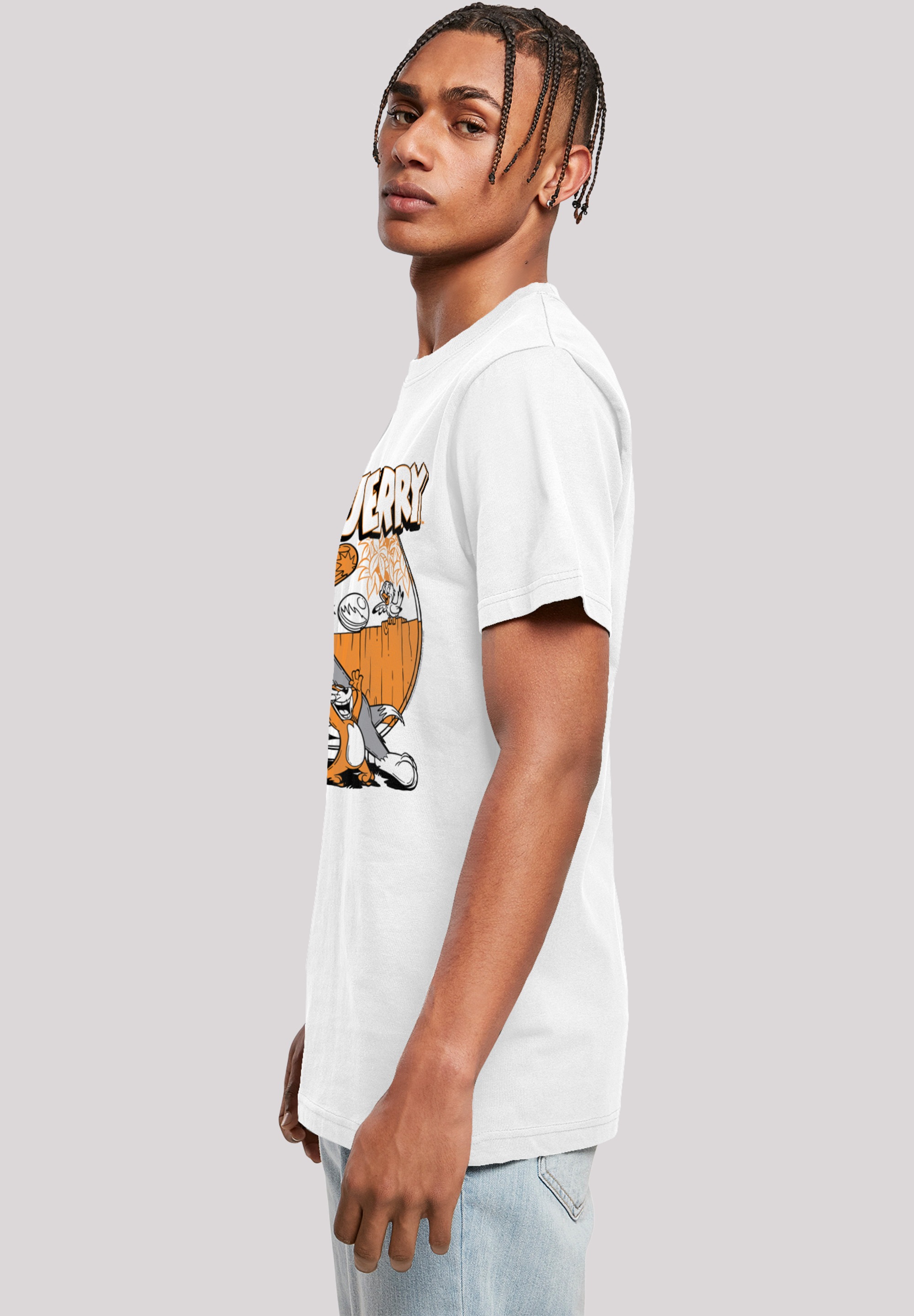 F4NT4STIC T-Shirt »Tom and Jerry TV Serie Play Baseball«, Print