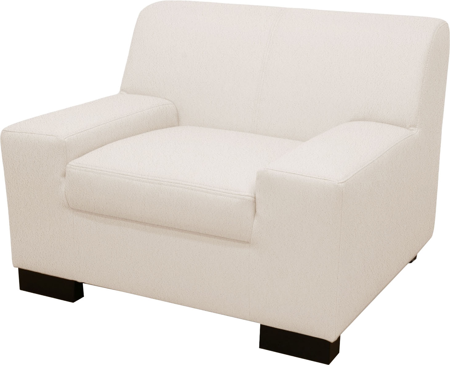 OTTO home Sessel »Faxe 101 x 85 cm, stabile Konstruktion« aus pflegeleichtem, weichem Bezugsstoff