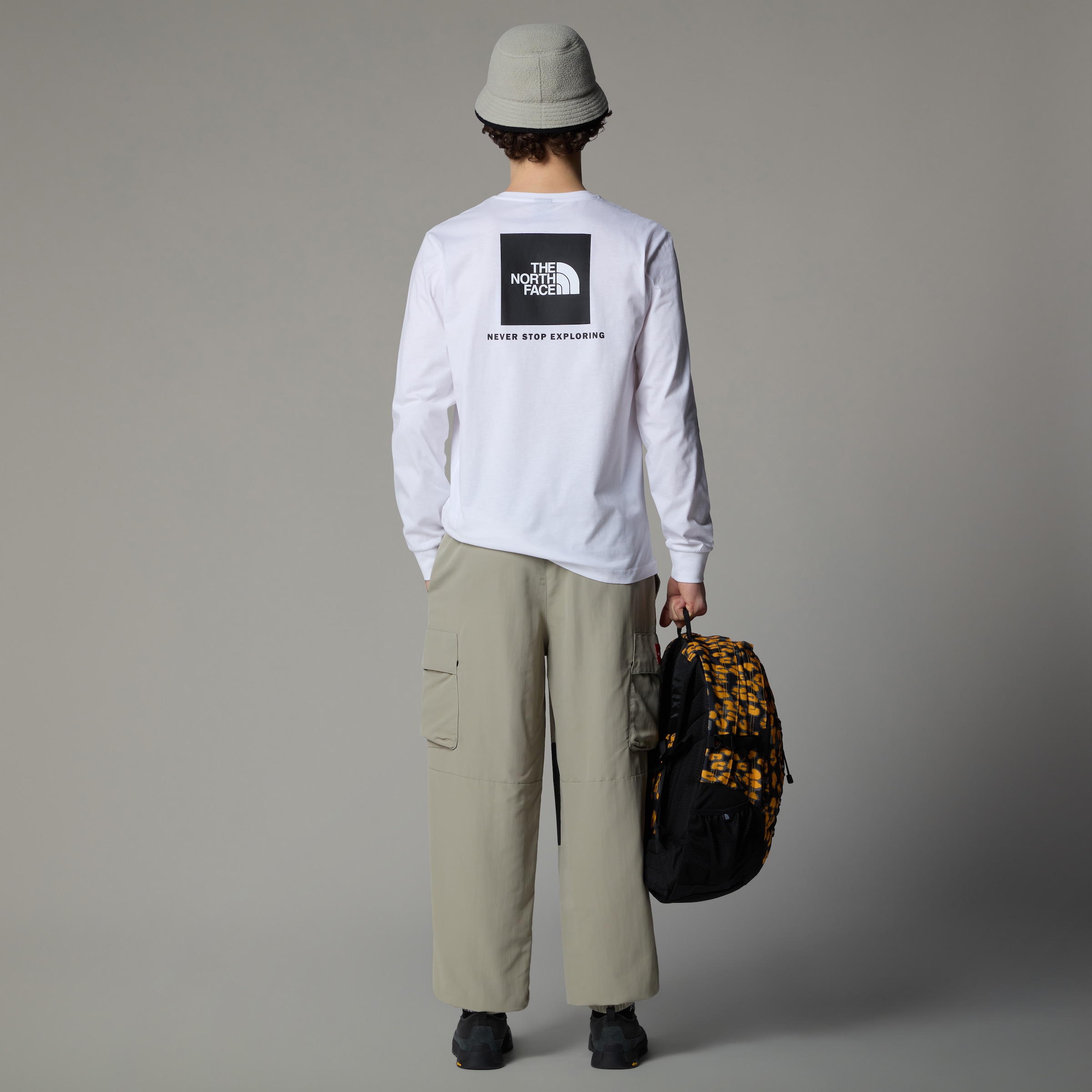 The North Face Langarmshirt »NSE Box Langarm-Shirt für Herren«, (1 tlg.)