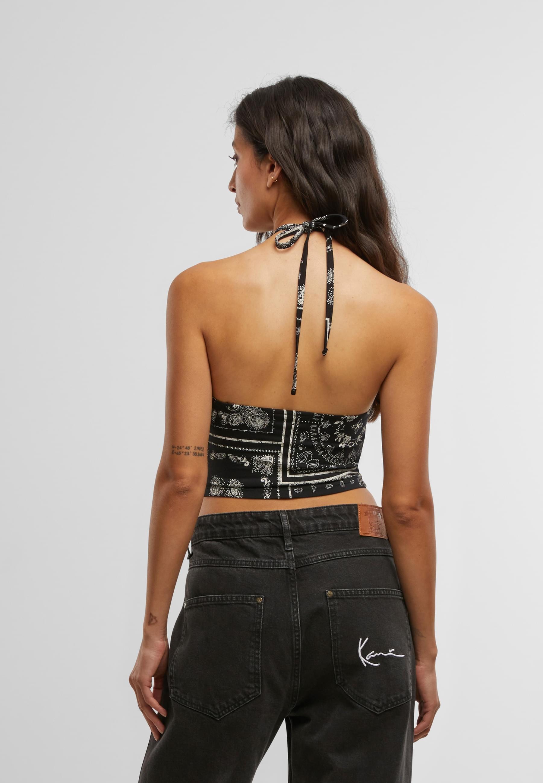 Karl Kani Muskelshirt »Karl Kani Signature Paisley Neckholder Top«, (1 tlg.)