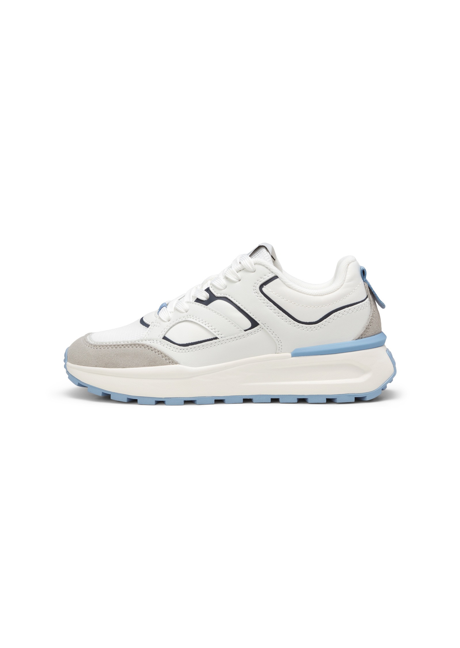 Marc O'Polo Sneaker »aus Rindleder und Mesh«