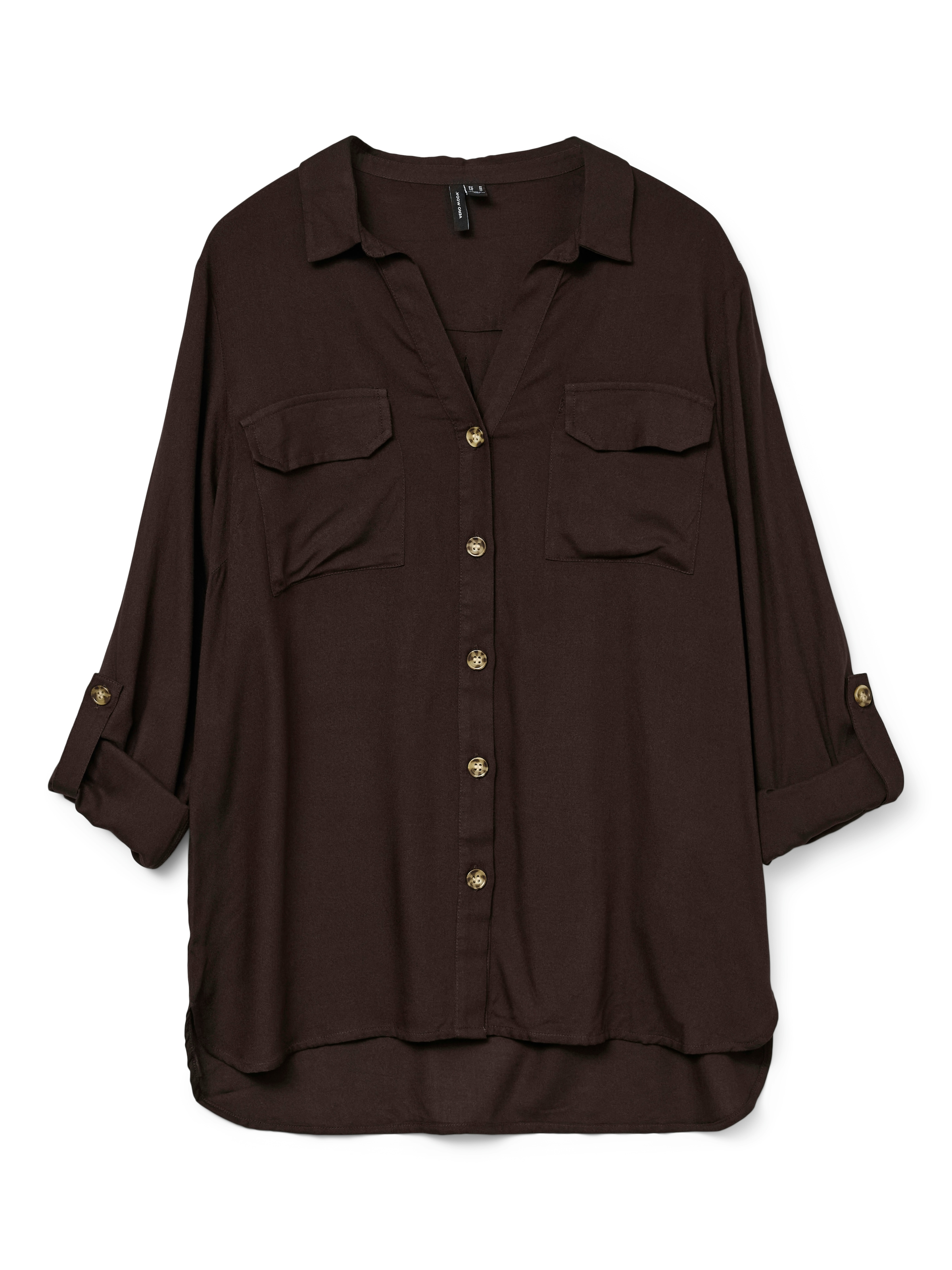 Vero Moda Hemdbluse "VMBUMPY L/S SHIRT NEW WVN GA NOOS" günstig online kaufen