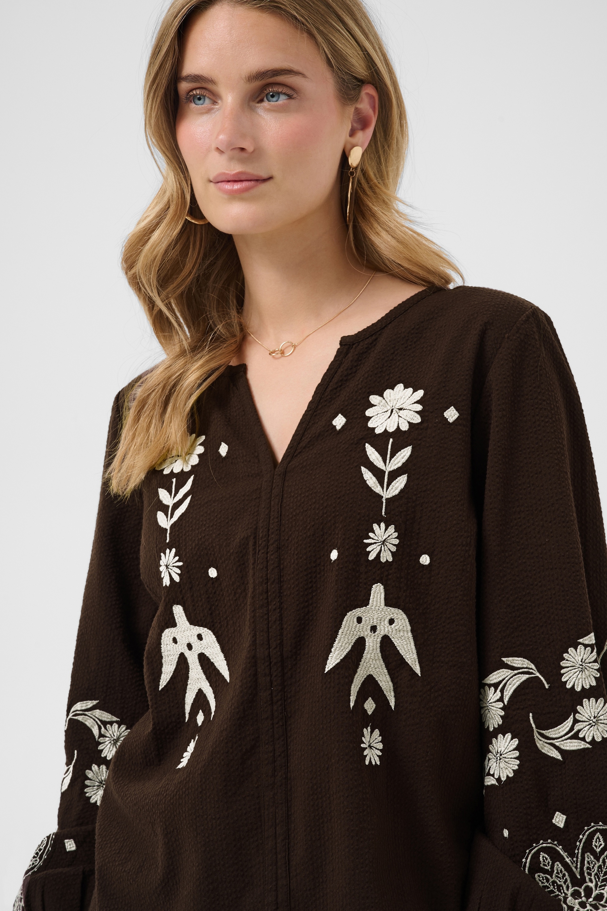 Cream Langarmbluse »Damen Bluse langarm CRPatulie«
