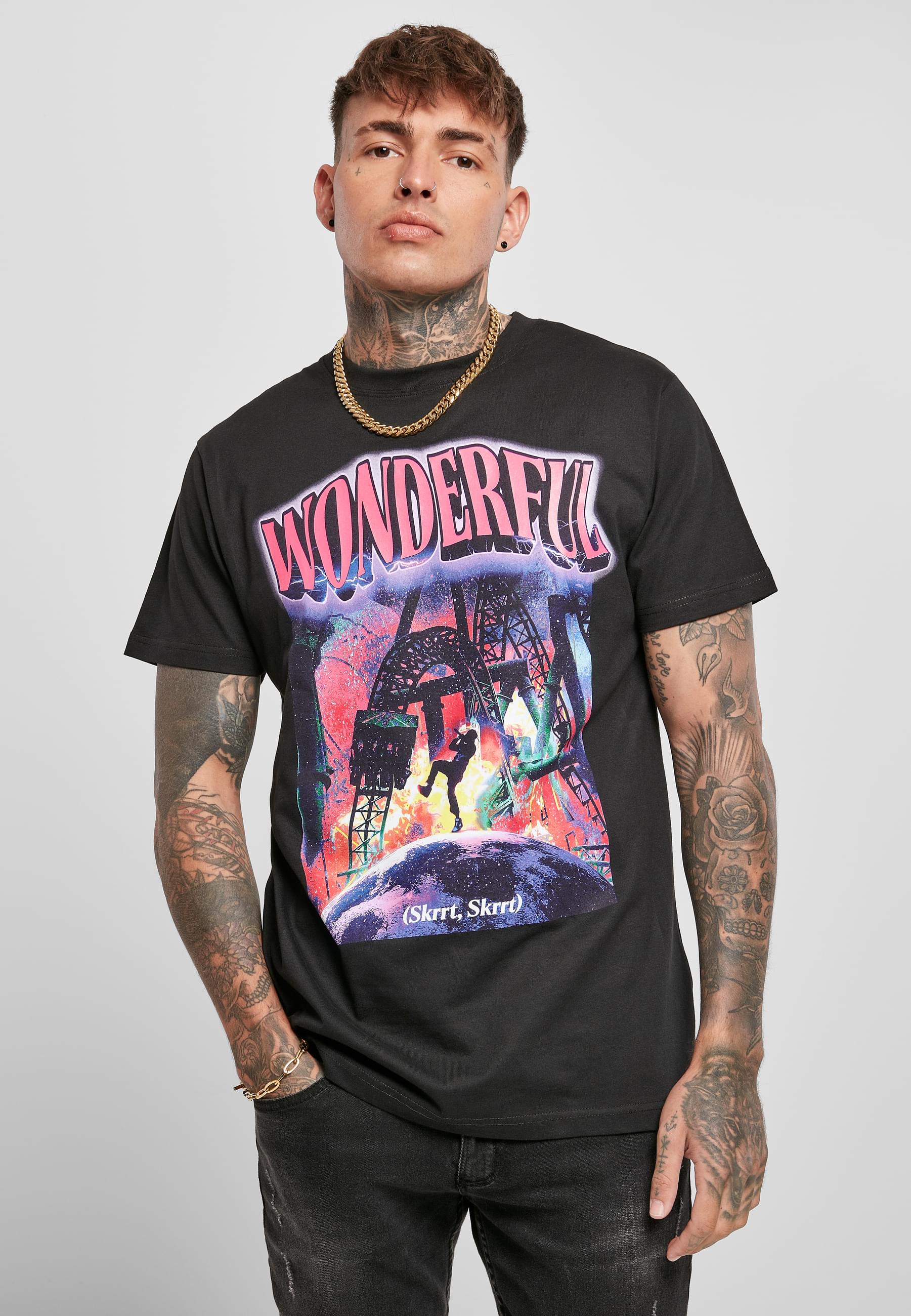 Thumbnail - MisterTee T-Shirt "MisterTee Herren Wonderful Tee", (1 tlg.)