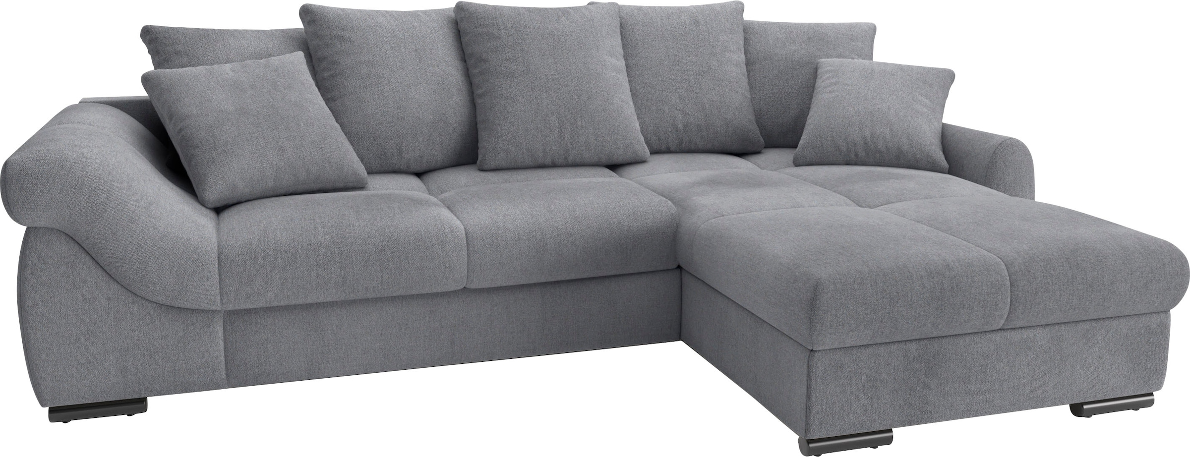 Mr. Couch Ecksofa "Livorno DuraFlex L-Form", inkl. Hochschläfer-Bettauszug, günstig online kaufen