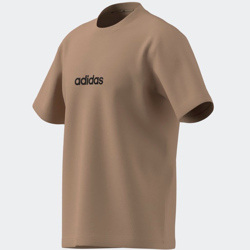 adidas Sportswear T-Shirt »M LIN SJ T« überschnittene Schultern, Kurzarmdesign, aus Baumwolljersey