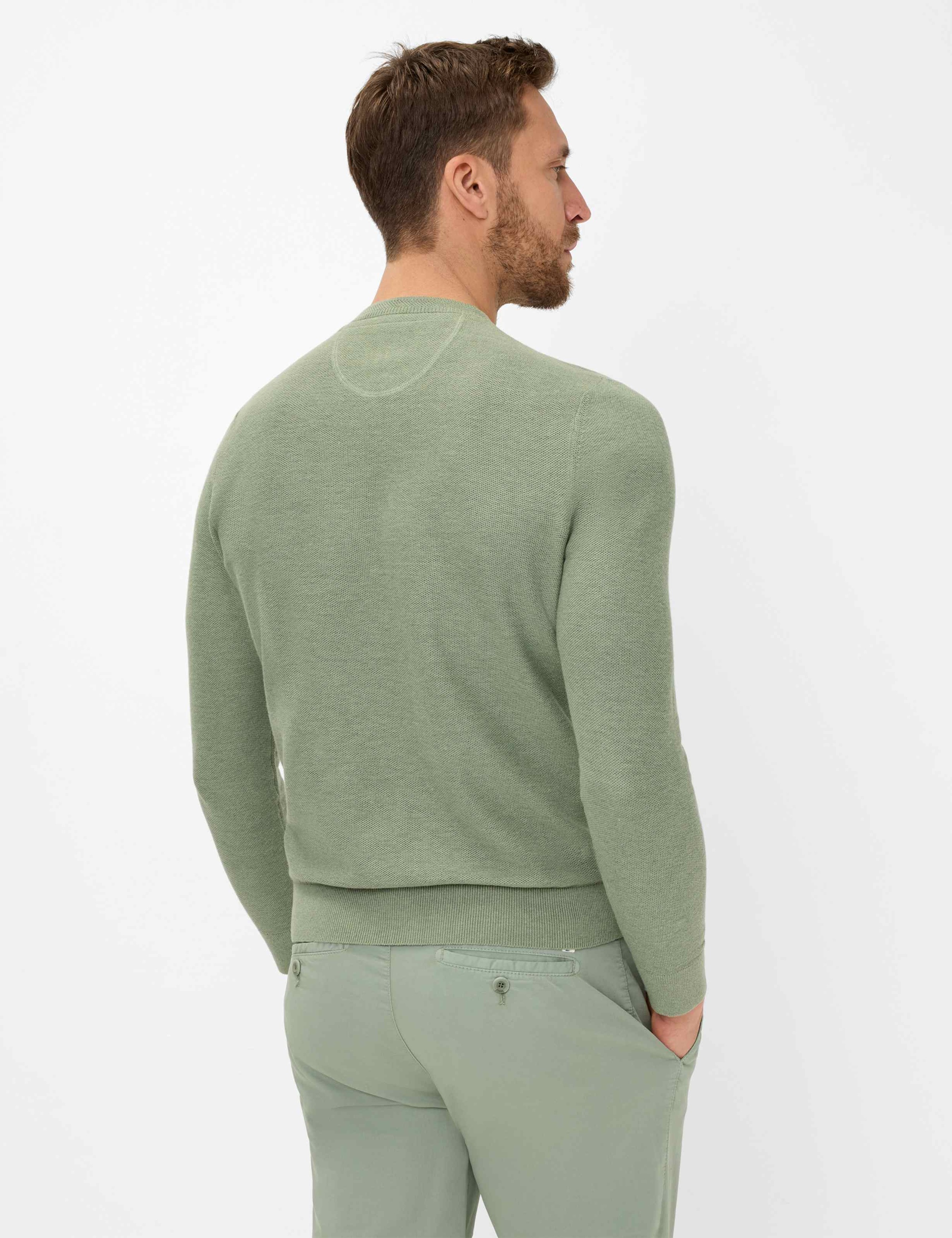 Brax Rundhalspullover "Style RICK" günstig online kaufen
