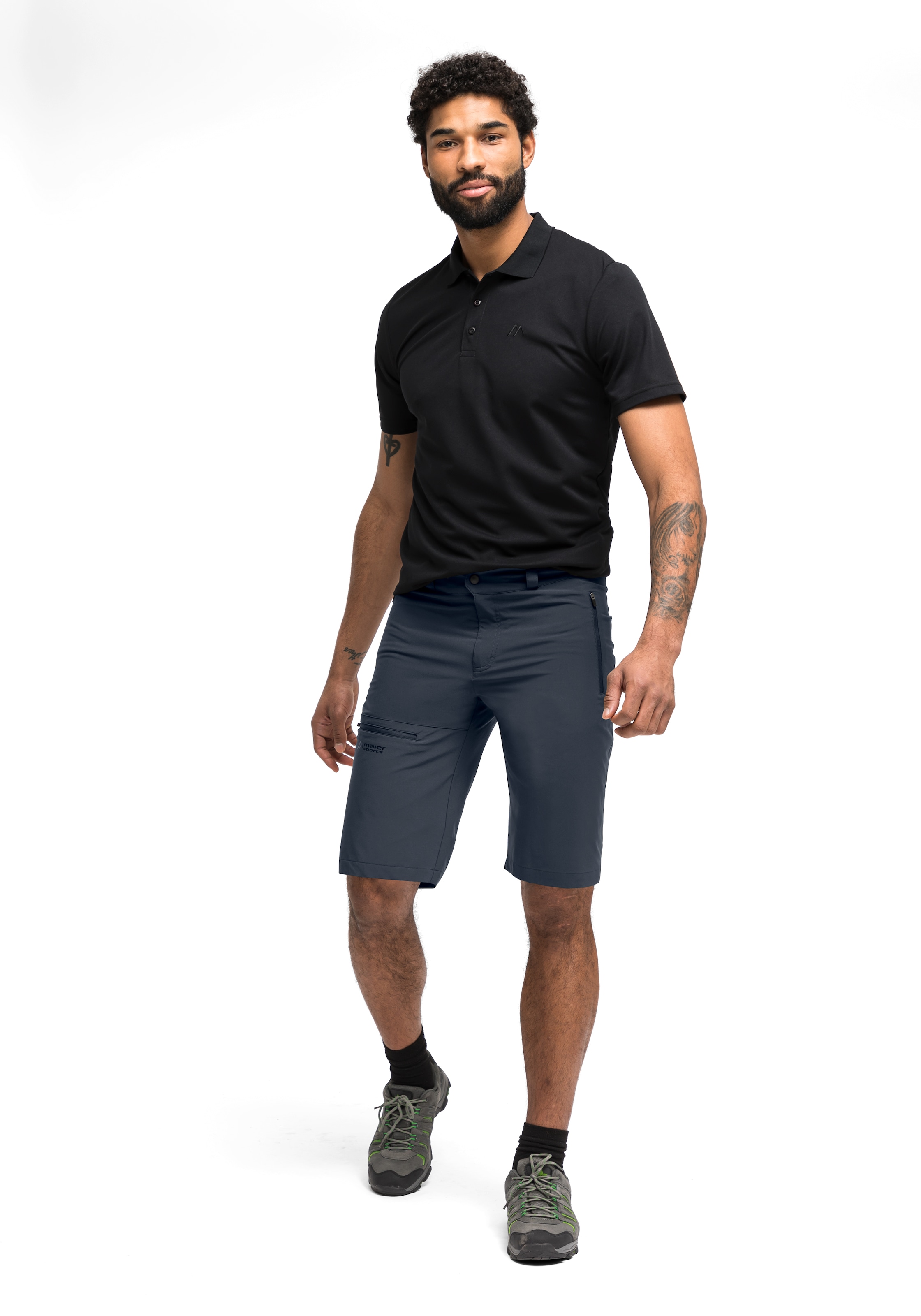 Maier Sports Funktionsshorts »Latit Short M«, Schnelltrocknende Funktions-Bermuda aus elastischem Material