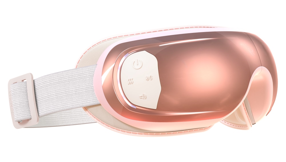 Renpho Gesichtsmassagegerät »Renpho Eyeris 3 Eye massager G010V«, Sprachgesteuertes Pflegeerlebnis mit Wärme, Kühlung und Akupressur