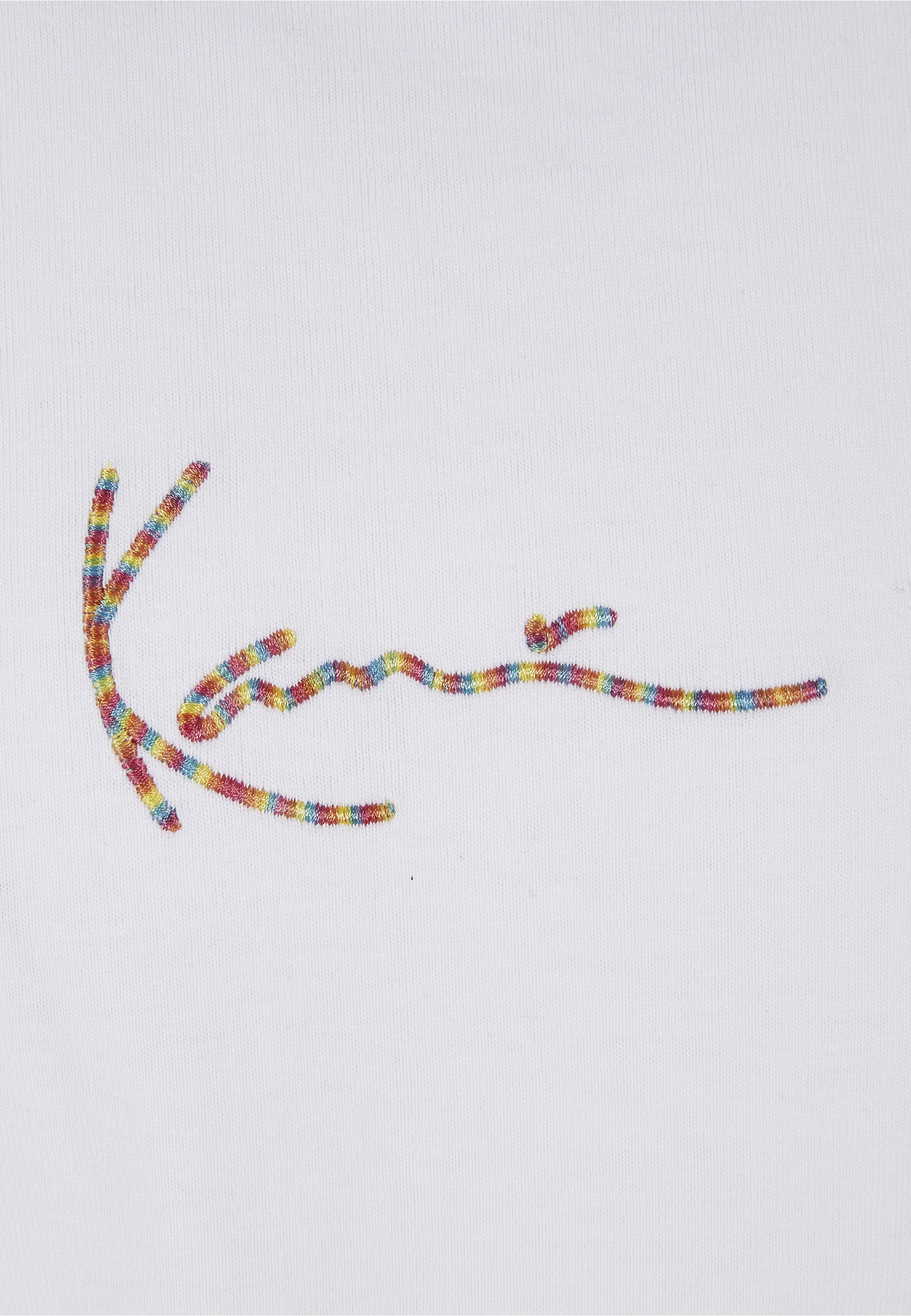 Karl Kani T-Shirt »Karl Kani Herren Small Signature Multicolor Logo Tee white« 1