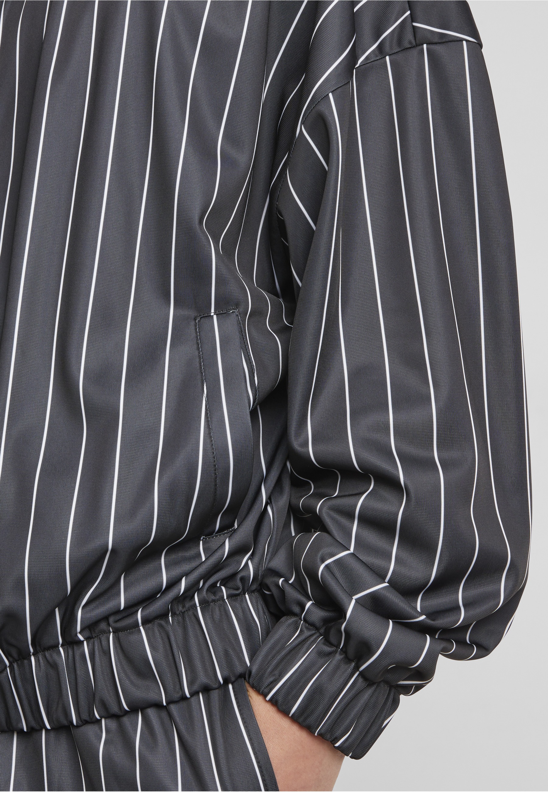URBAN CLASSICS Sweater »Urban Classics Pinstripe Trackjacket«, 1
