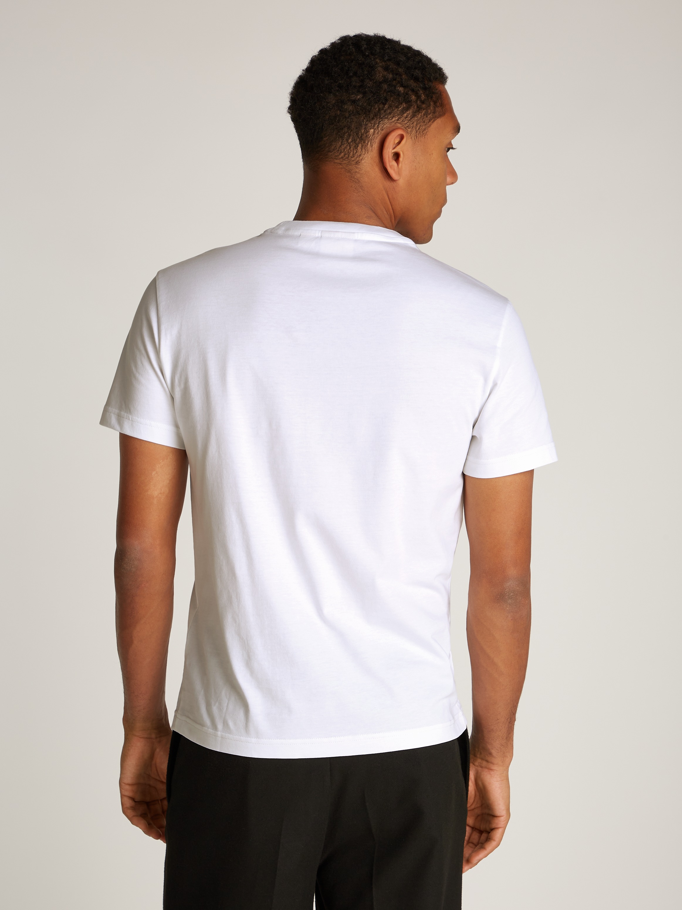 Calvin Klein Rundhalsshirt »NY CHEST BOX LOGO T-SHIRT«, mit Logoprint