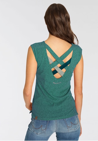 Ragwear T-Shirt »SOFIA O«, mit besonderem Rückenausschnitt kaufen