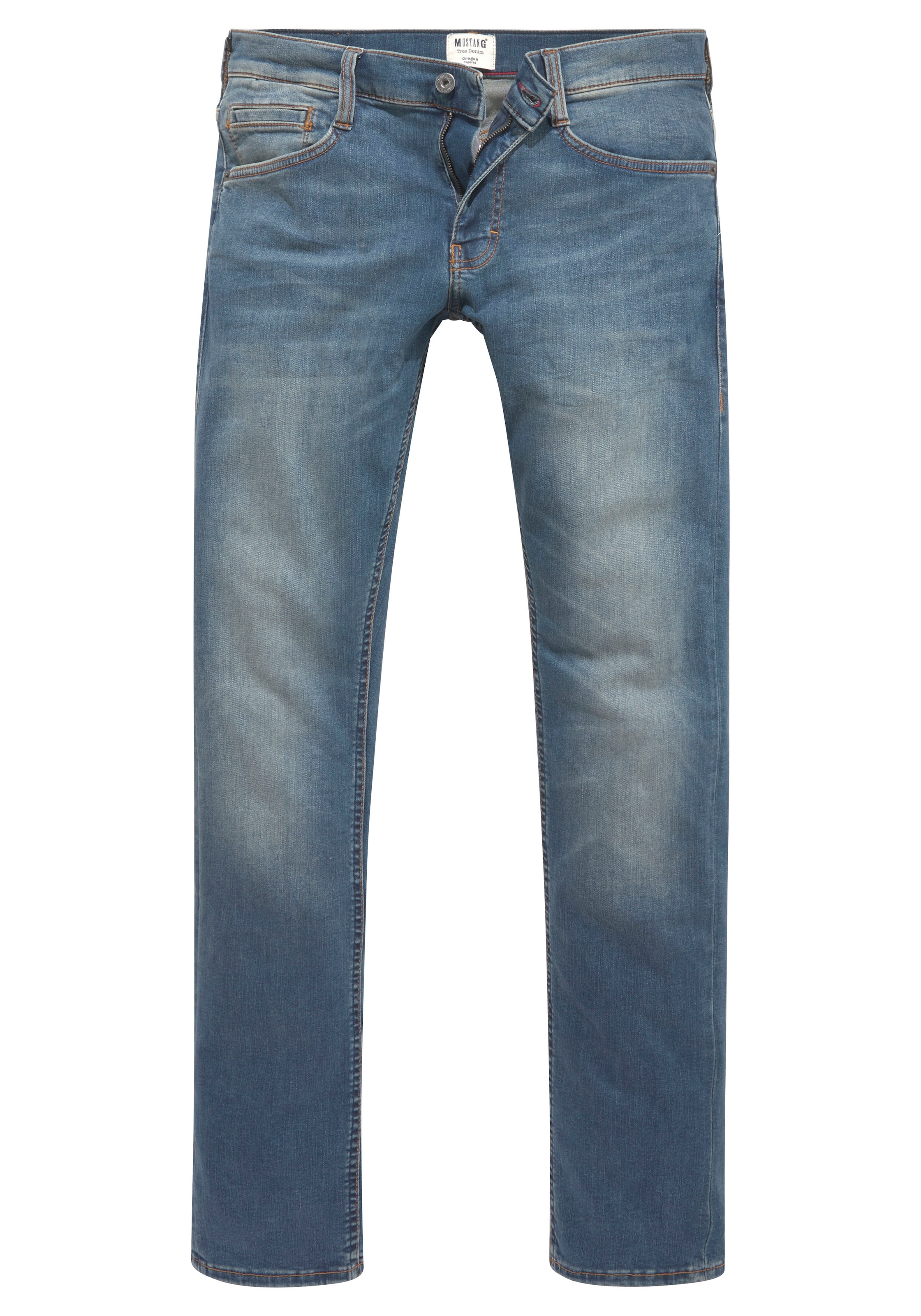 MUSTANG 5-Pocket-Jeans »Style Oregon Slim«, mit leichten Abriebeffekten