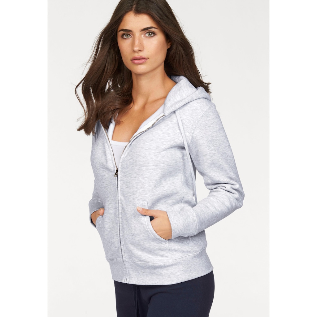 Fruit of the Loom Kapuzensweatshirt »Lady-Fit Premium hooded Sweat Jacket«