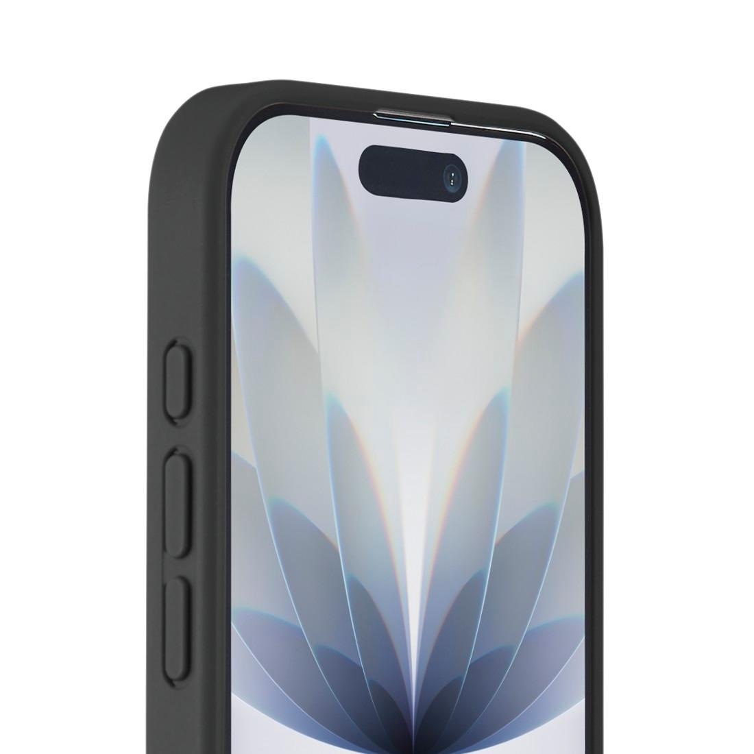 Hama Smartphone-Hülle »Handyhülle für Apple iPhone 17, magnetisch, Apple MagSafe, Qi2« Apple iPhone 17 Wireless Charging, passgenaue Anti-Rutsch-Oberfläche, transparent