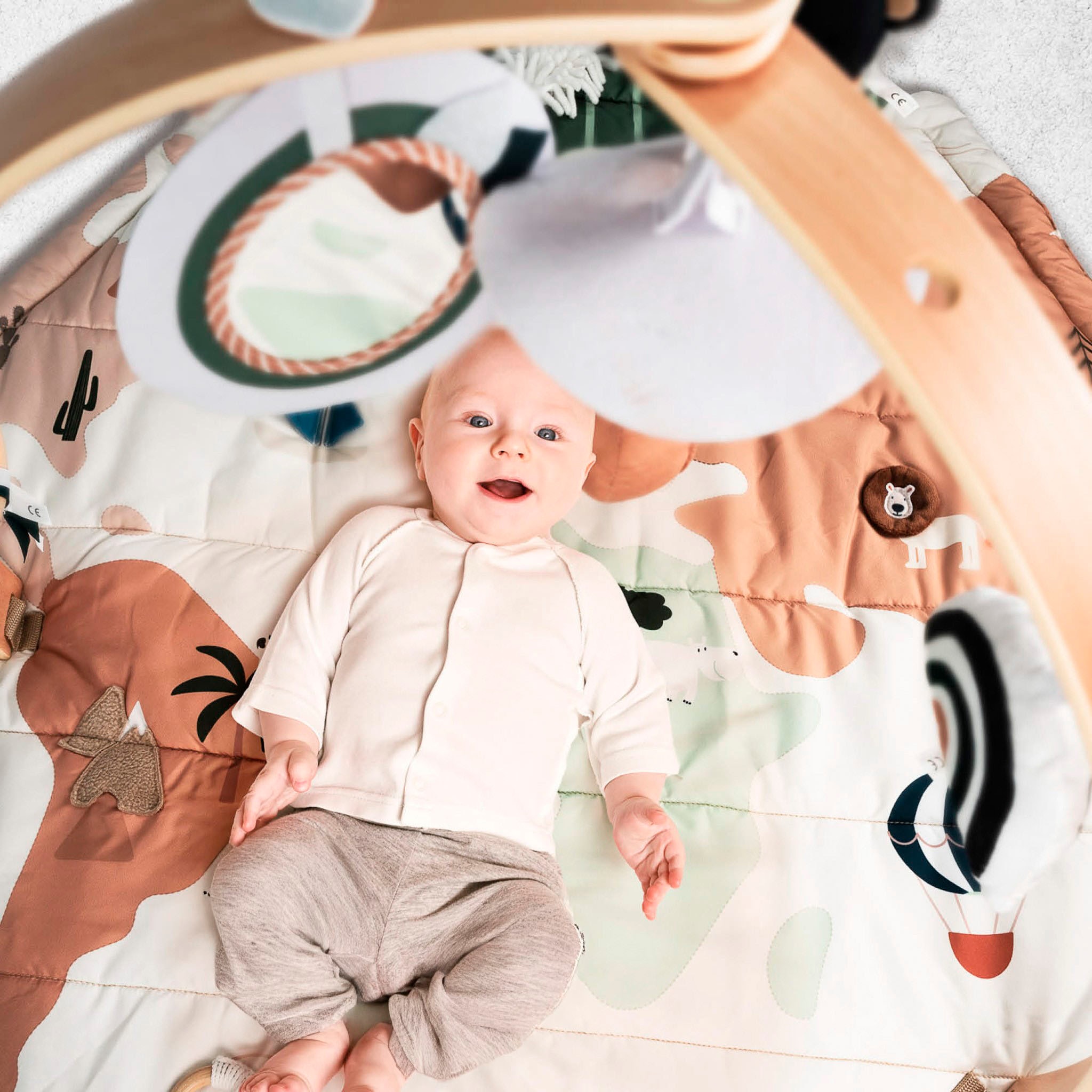 BabyGo Spielbogen »Bianca World«, 3D-Activity-Spielmatte