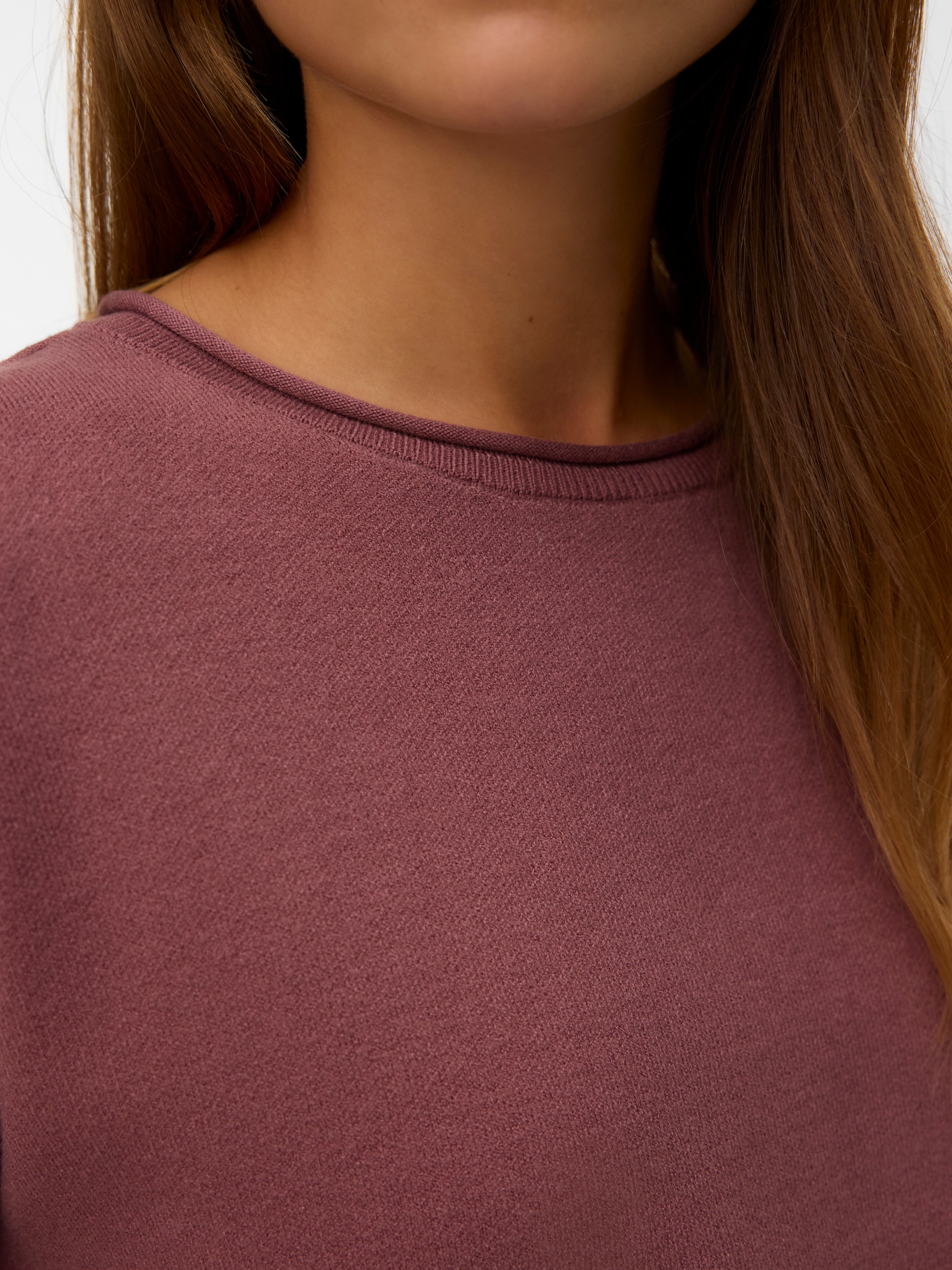 Thumbnail - Vero Moda Strickpullover "VMGOLD ROLL LS O-NECK PULLOVER GA"