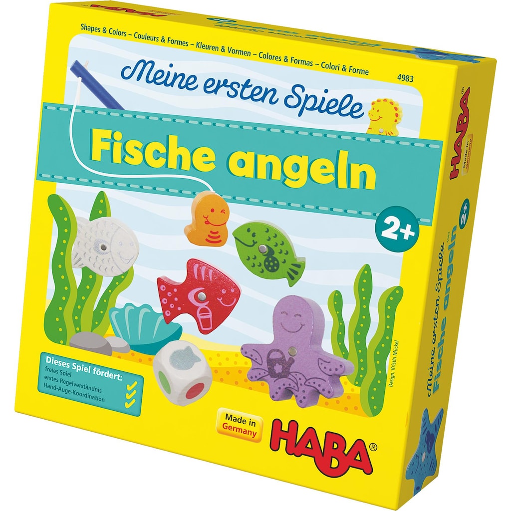 Haba Spiel »Meine ersten Spiele - Fische angeln«, Made in Germany