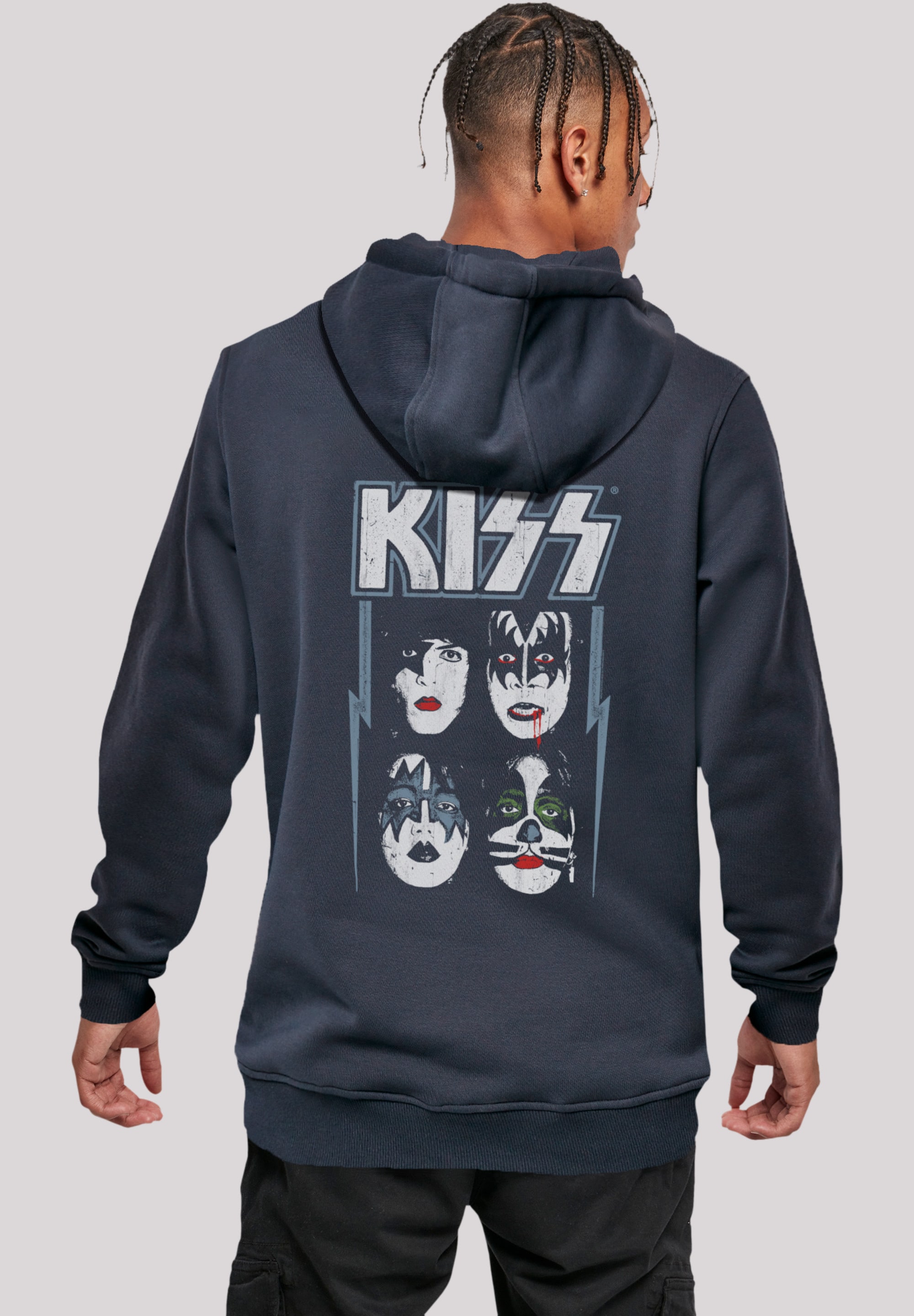 F4NT4STIC Kapuzenpullover "Kiss Rock Music Band Made For Lovin You", Premiu günstig online kaufen