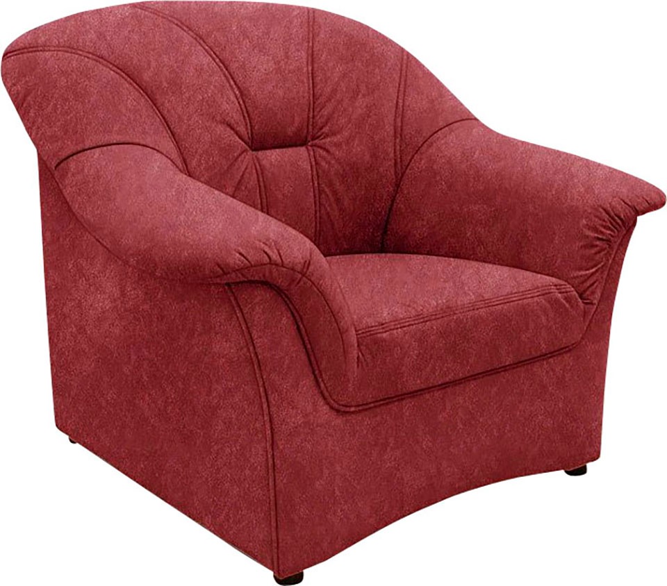 DOMO collection Sessel "Papenburg zeitlose Rückensteppung, elegante Armlehn günstig online kaufen