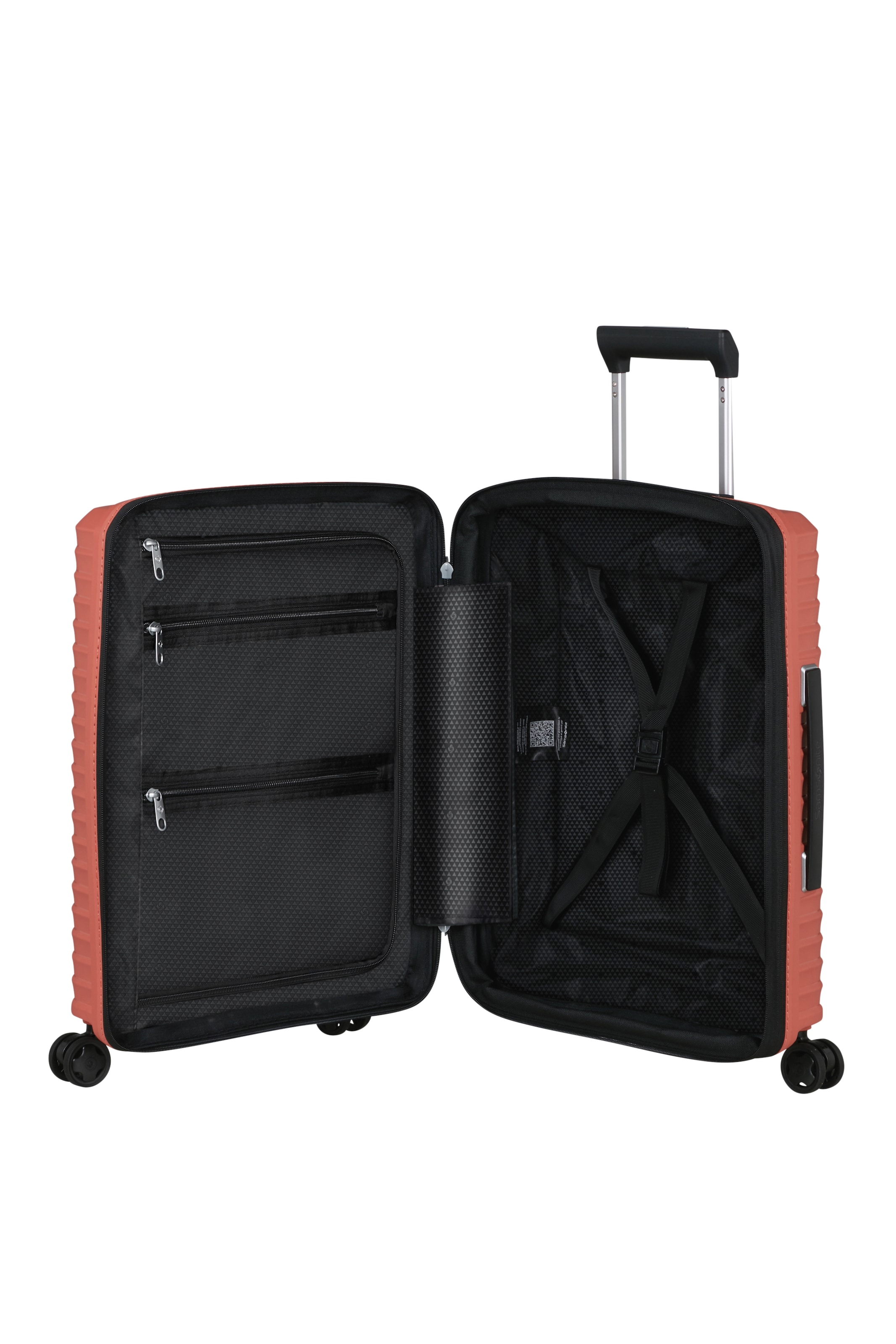 Samsonite Hartschalen-Trolley »UPSCAPE, verschiedene Größen und Farben« 39 l 4 Rollen mit Volumenerweiterung, mit Tragegriff oben und seitlich