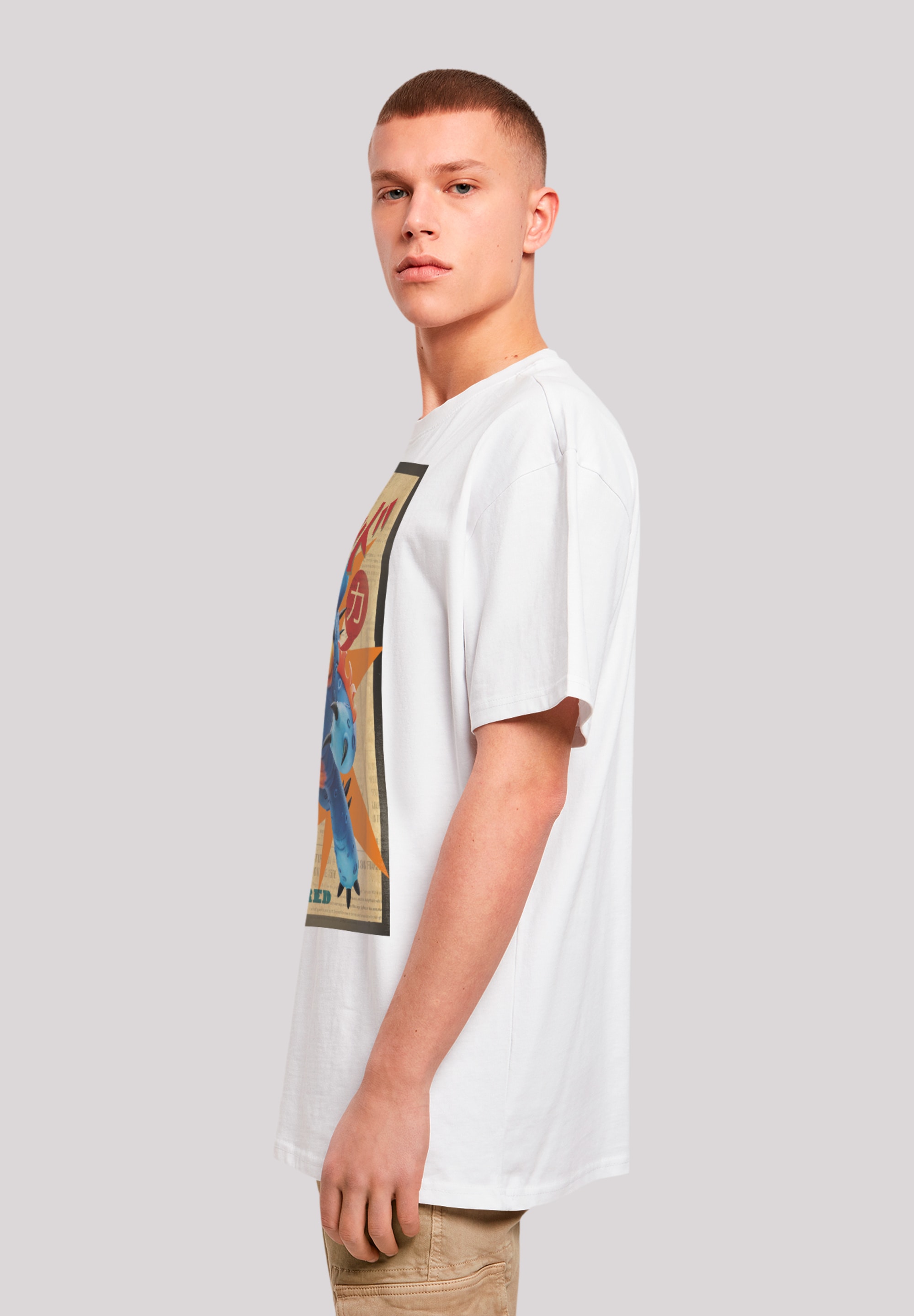 F4NT4STIC T-Shirt »Big Hero 6 Fred Newspaper«, Premium Qualität