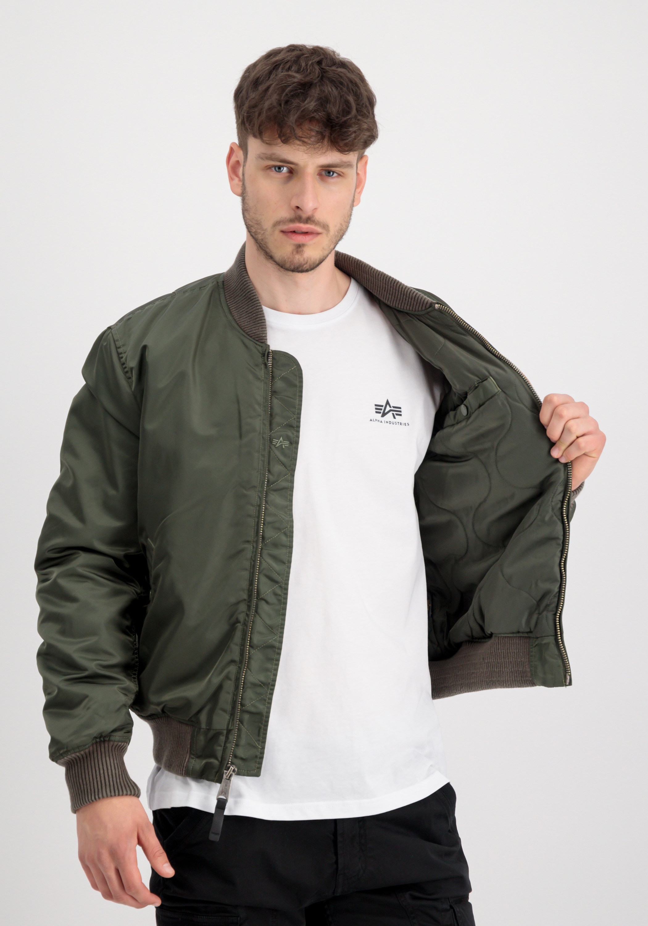 Alpha Industries Bomberjacke "Alpha Industries Men - Bomber Jackets MA-1 VF günstig online kaufen