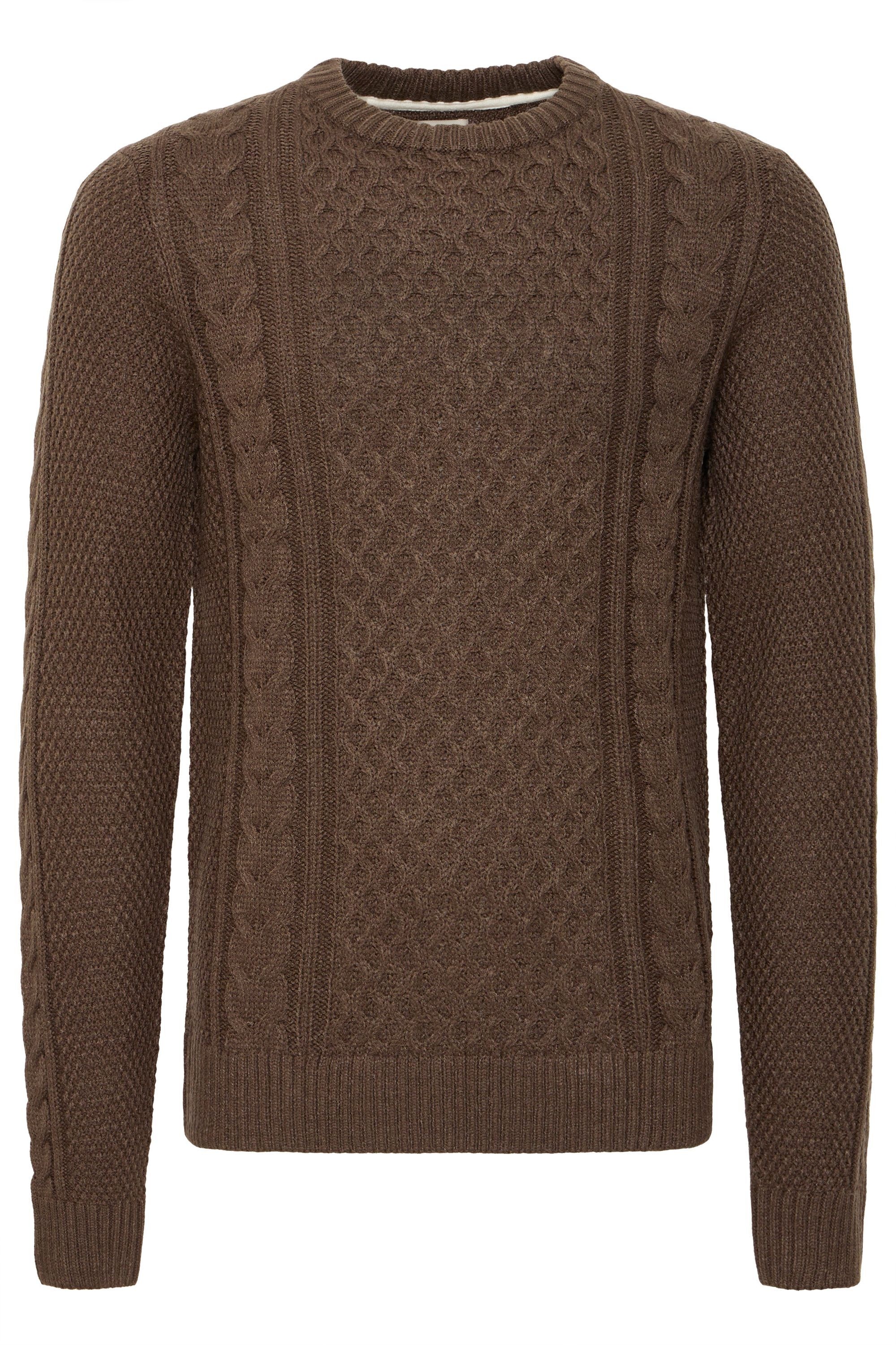 Blend Strickpullover "BHPullover" Klassischer Grobstrickpullover mit Rundha günstig online kaufen