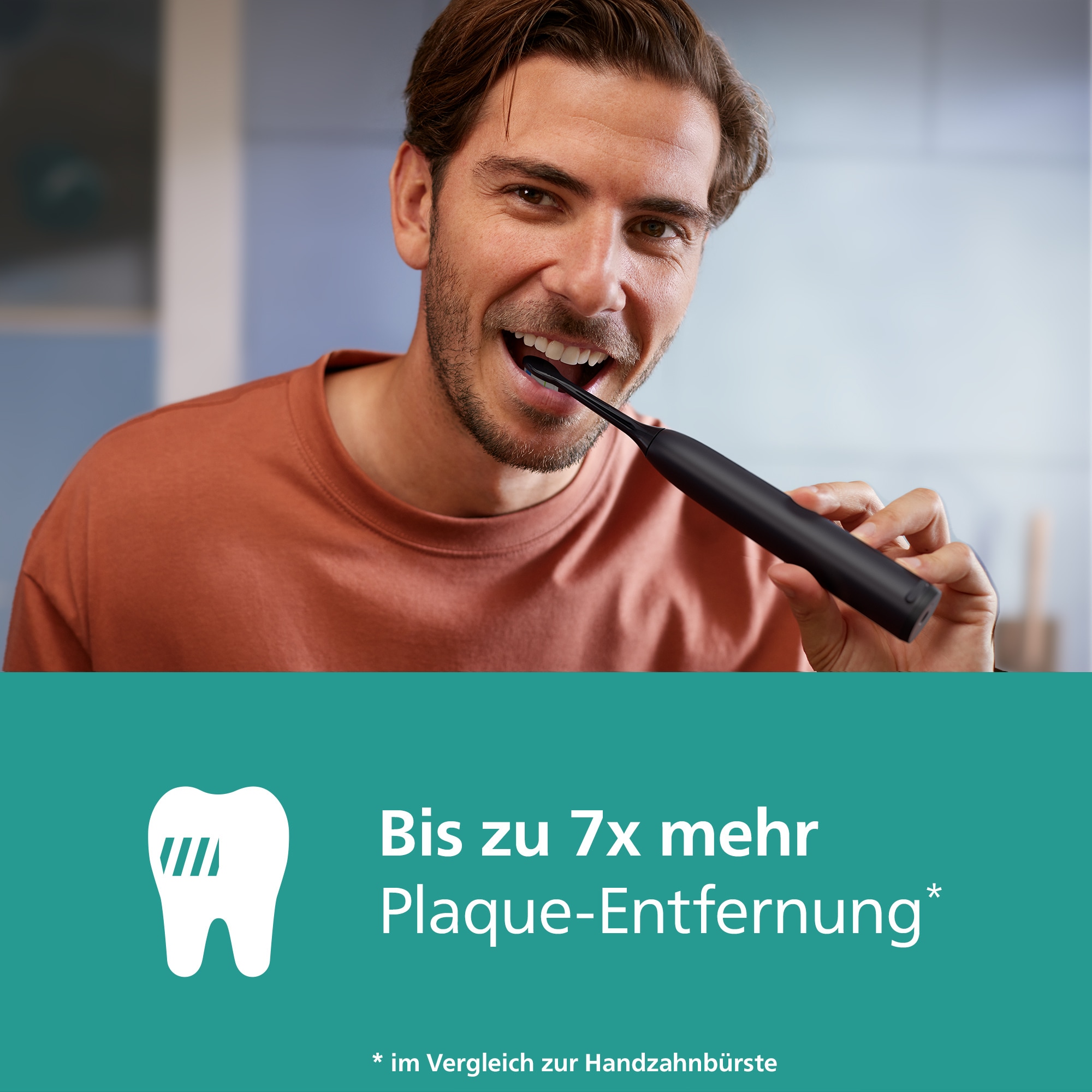 Philips Sonicare Elektrische Zahnbürste »Series 5300«, 1 St. Aufsteckbürsten, mit Andruckkontrolle, 2 Intensitätsstufen, inkl. Ladegerät, Reiseetui