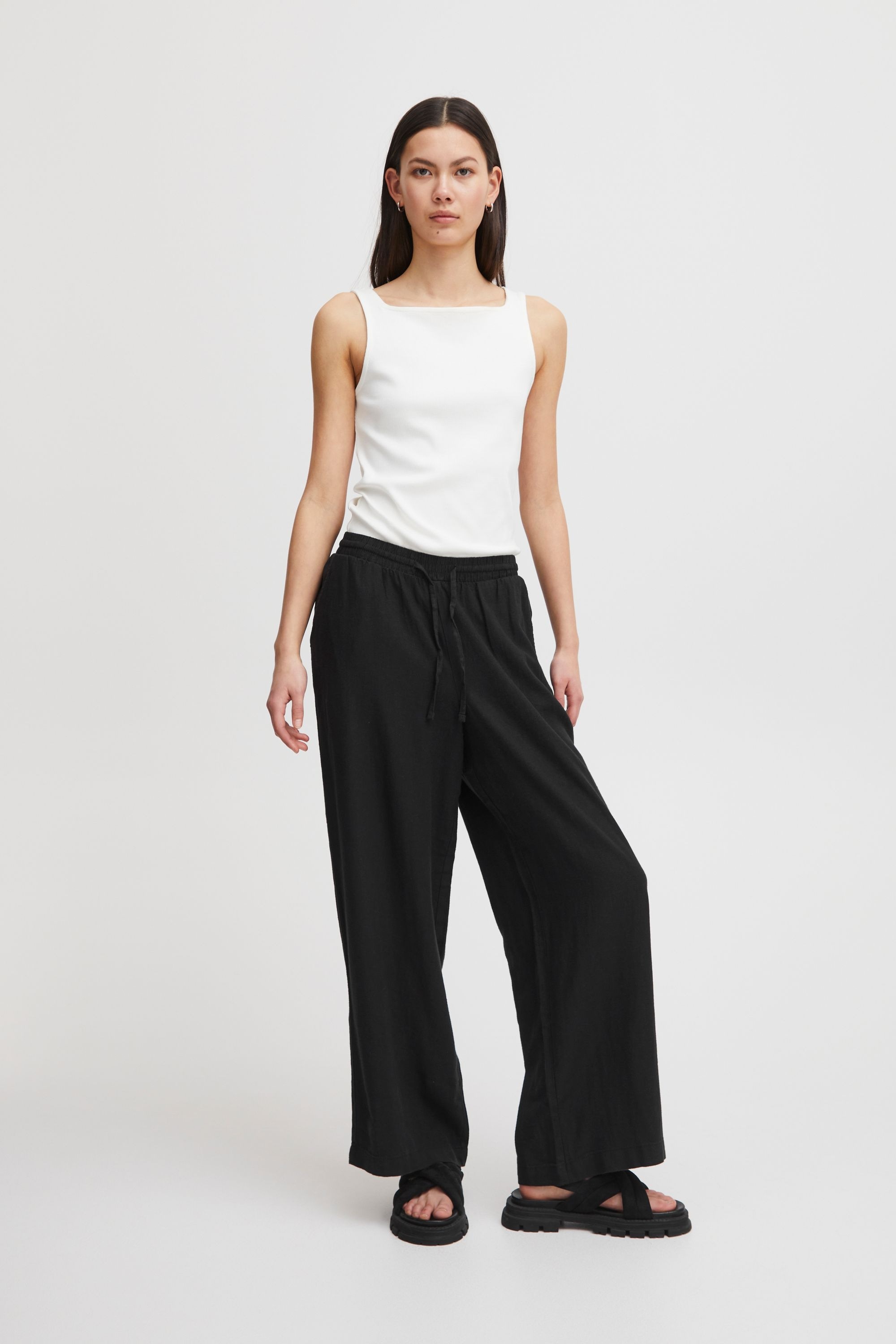 Ichi Stoffhose »Stoffhose IHLino«