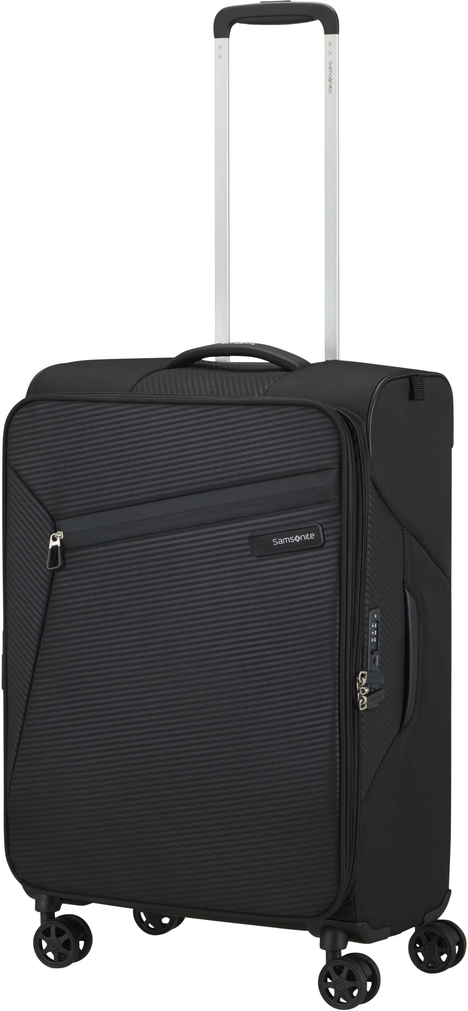 Thumbnail - Samsonite Weichgepäck-Trolley "LITEBEAM, verschiedene Größen und Farben" 67 l 4 Rollen Reisekoffer Aufgabegepäck Trolley...