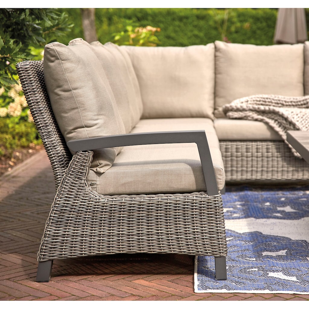 Siena Garden Gartenlounge-Set »Corido«, (Set, 9 tlg.)