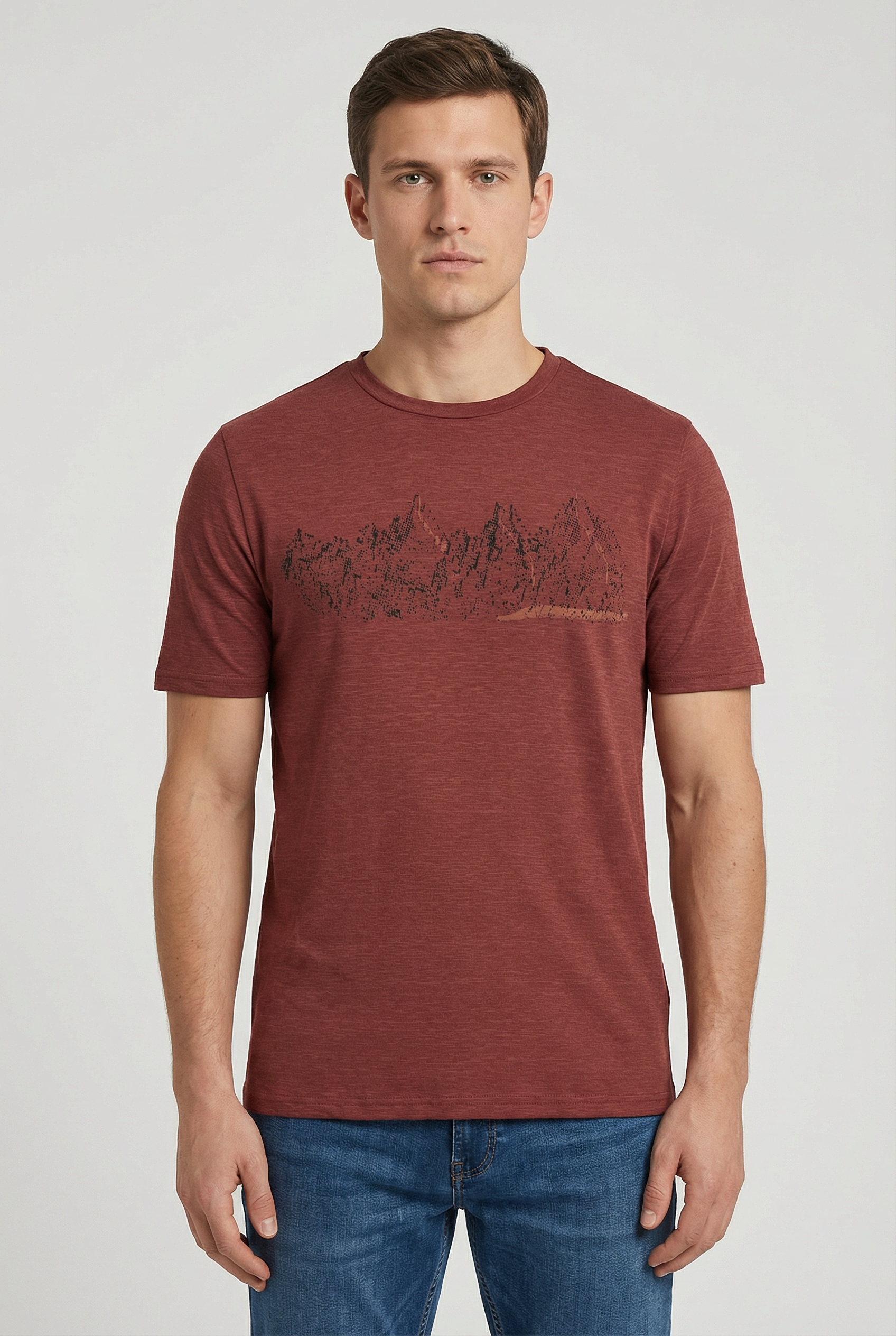 Killtec Funktionsshirt "MN TSHRT C" mit Logo-Print, schnell trocknend, feuchtigkeitstransportierend