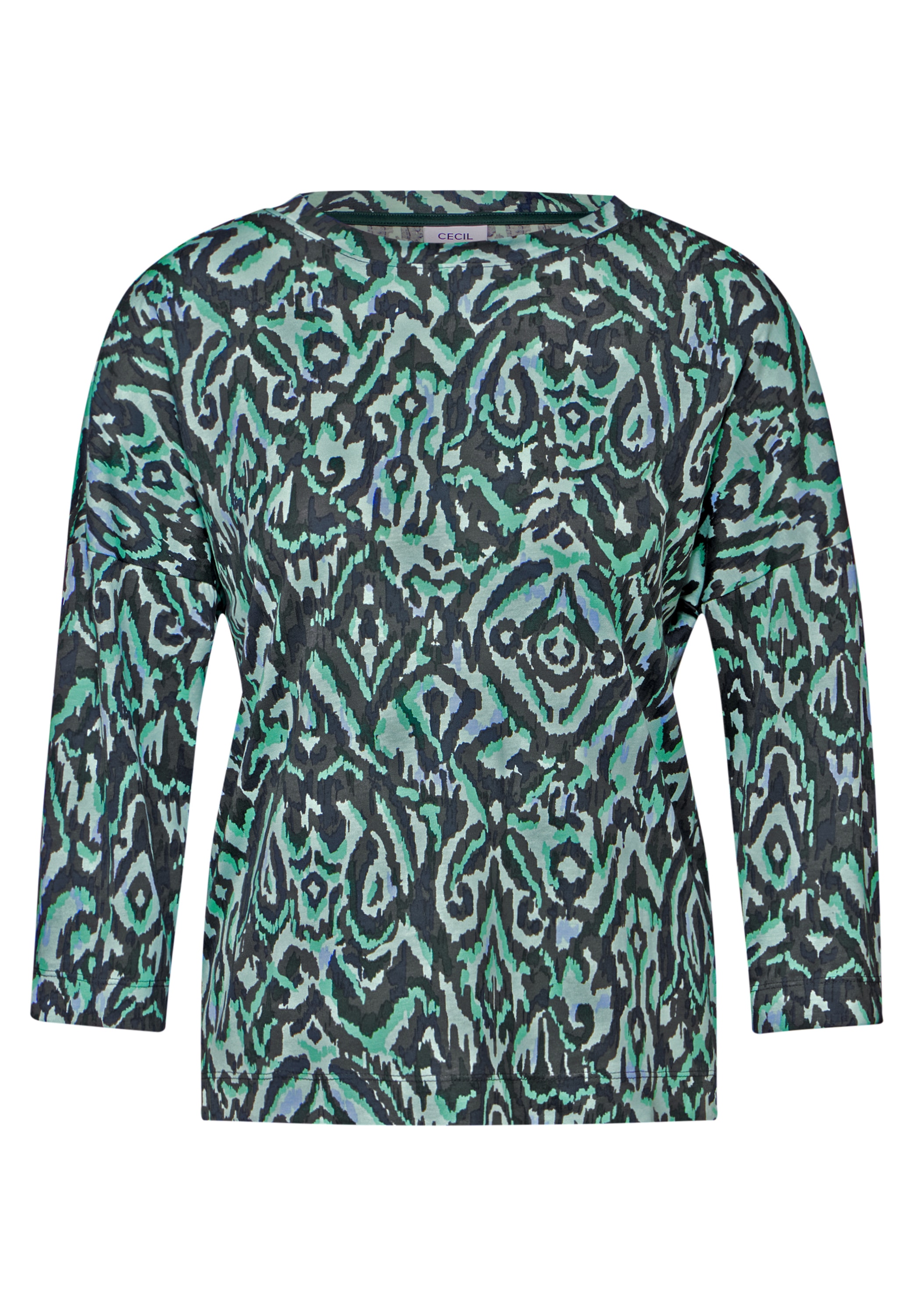 Cecil 3/4-Arm-Shirt, mit 3/4 Ärmeln