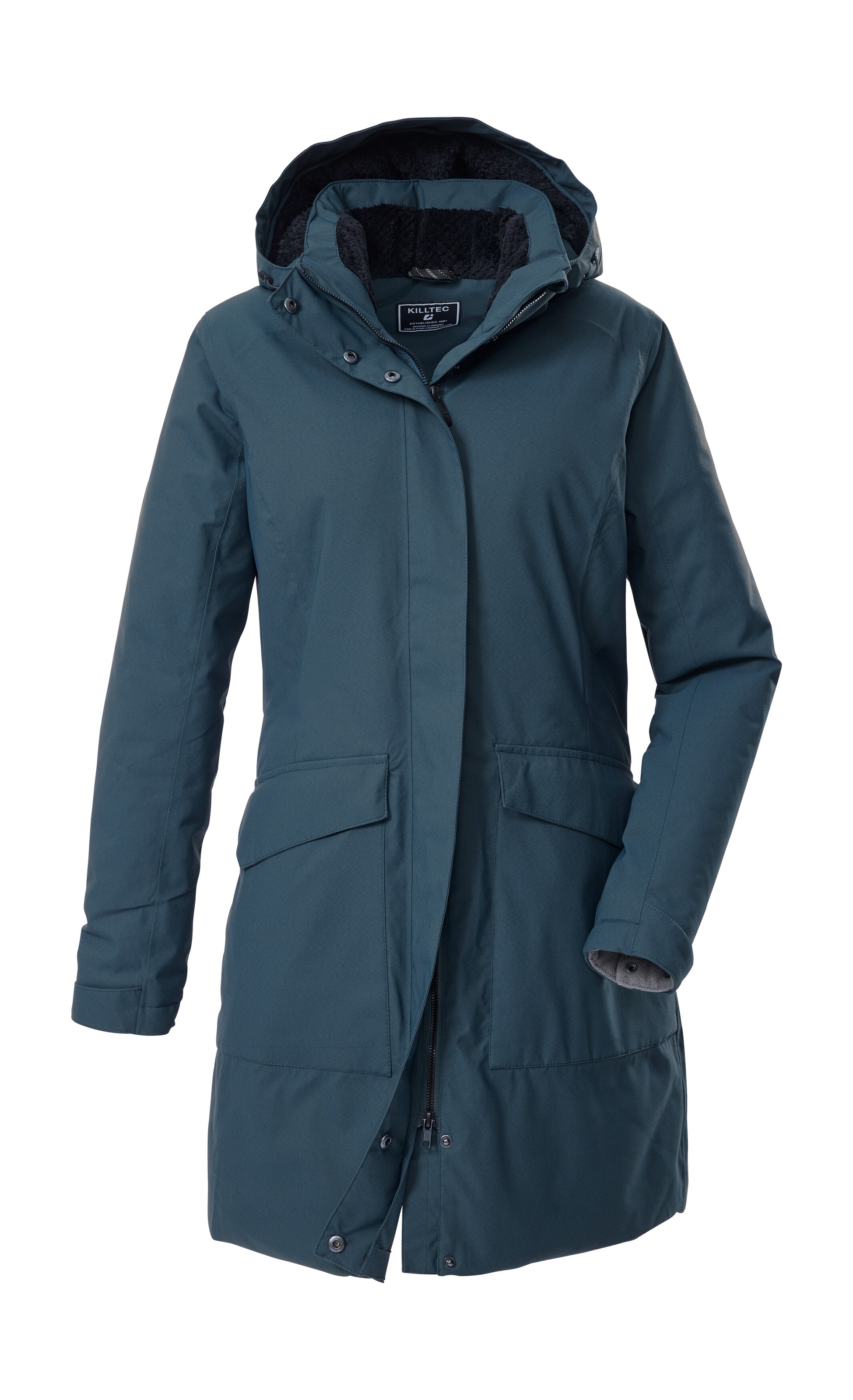 Killtec Parka »KOW 18 WMN PRK«, Wasser- und winddichter Parka, atmungsaktiv, verstellbare Details