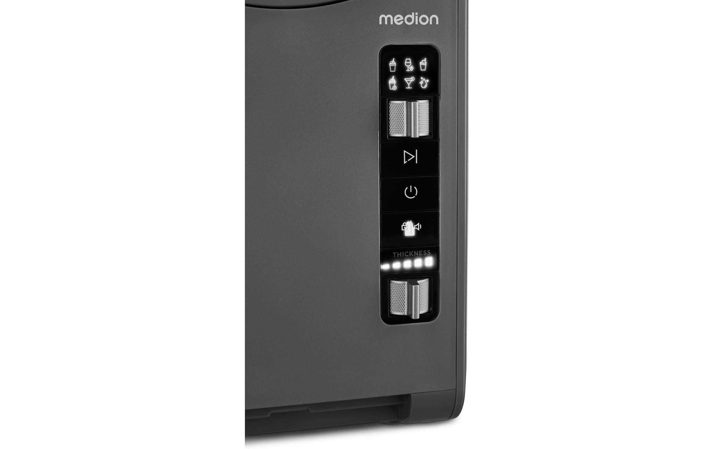 Medion® Eismaschine »Slush Ice Maker, 2.6 l« 2,6 l 200 W