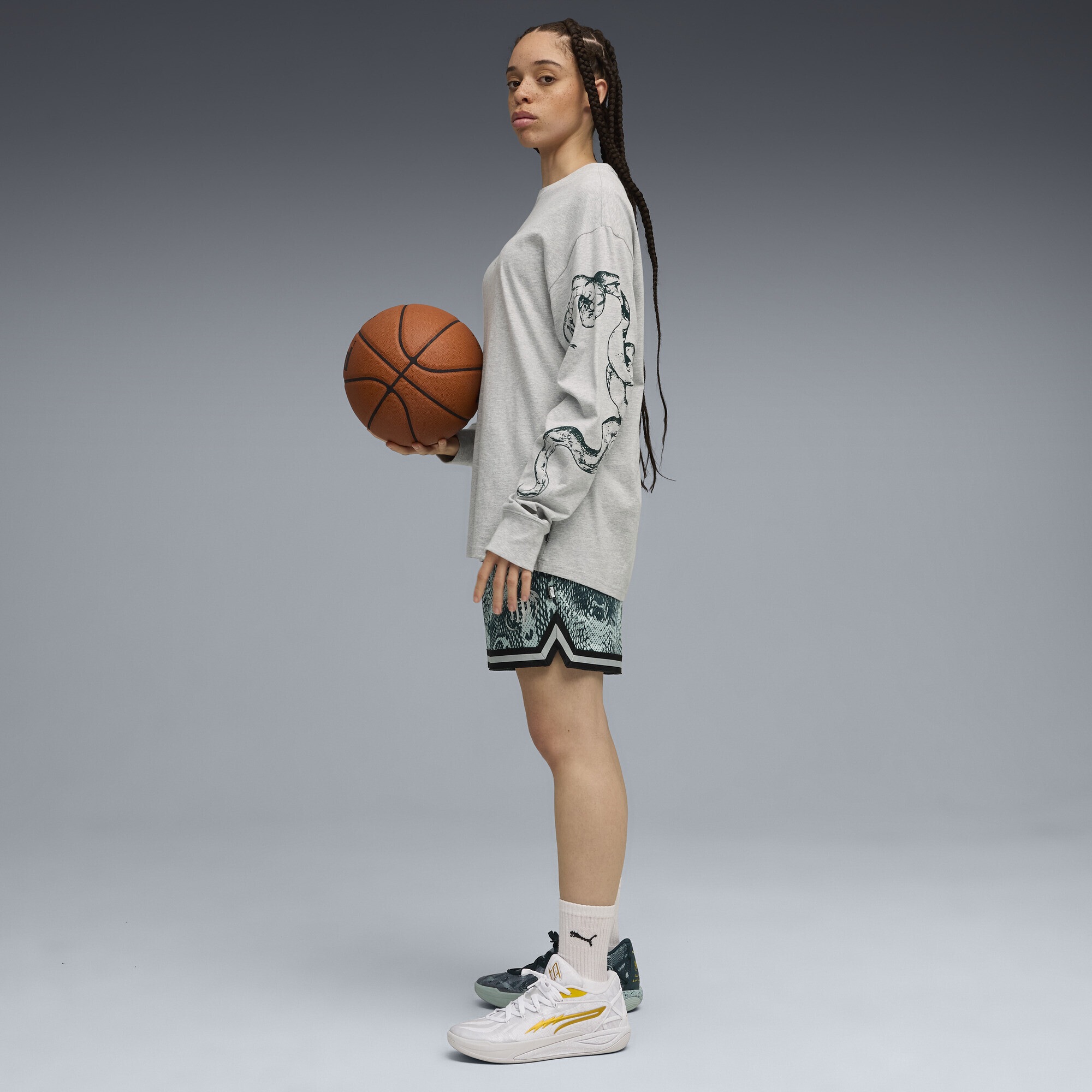 PUMA Trainingsshirt »PUMA HOOPS x HARRY POTTER™ Langarmshirt Damen«
