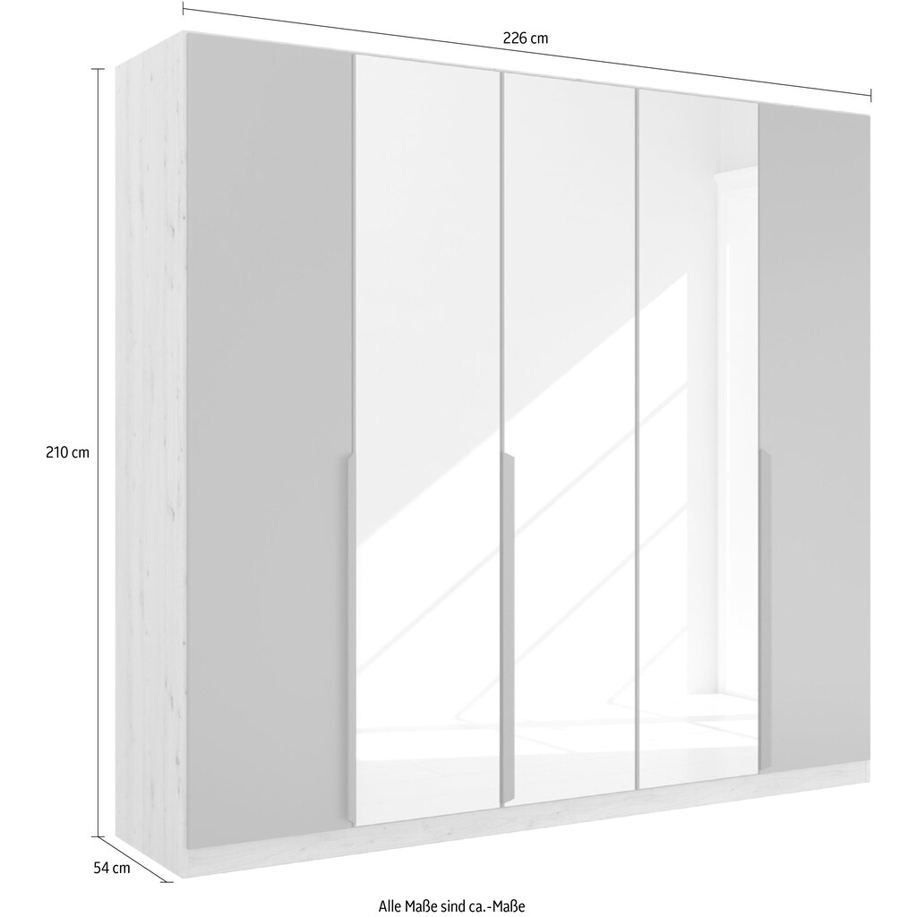 rauch Drehtürenschrank »Dark&Wood by Quadra Spin«