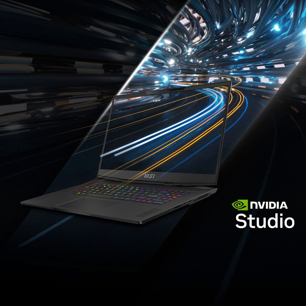MSI Gaming-Notebook »Stealth 17 Studio A13VI-013«, 43,9 cm, / 17,3 Zoll, Intel, Core i9, GeForce RTX 4090, 2000 GB SSD