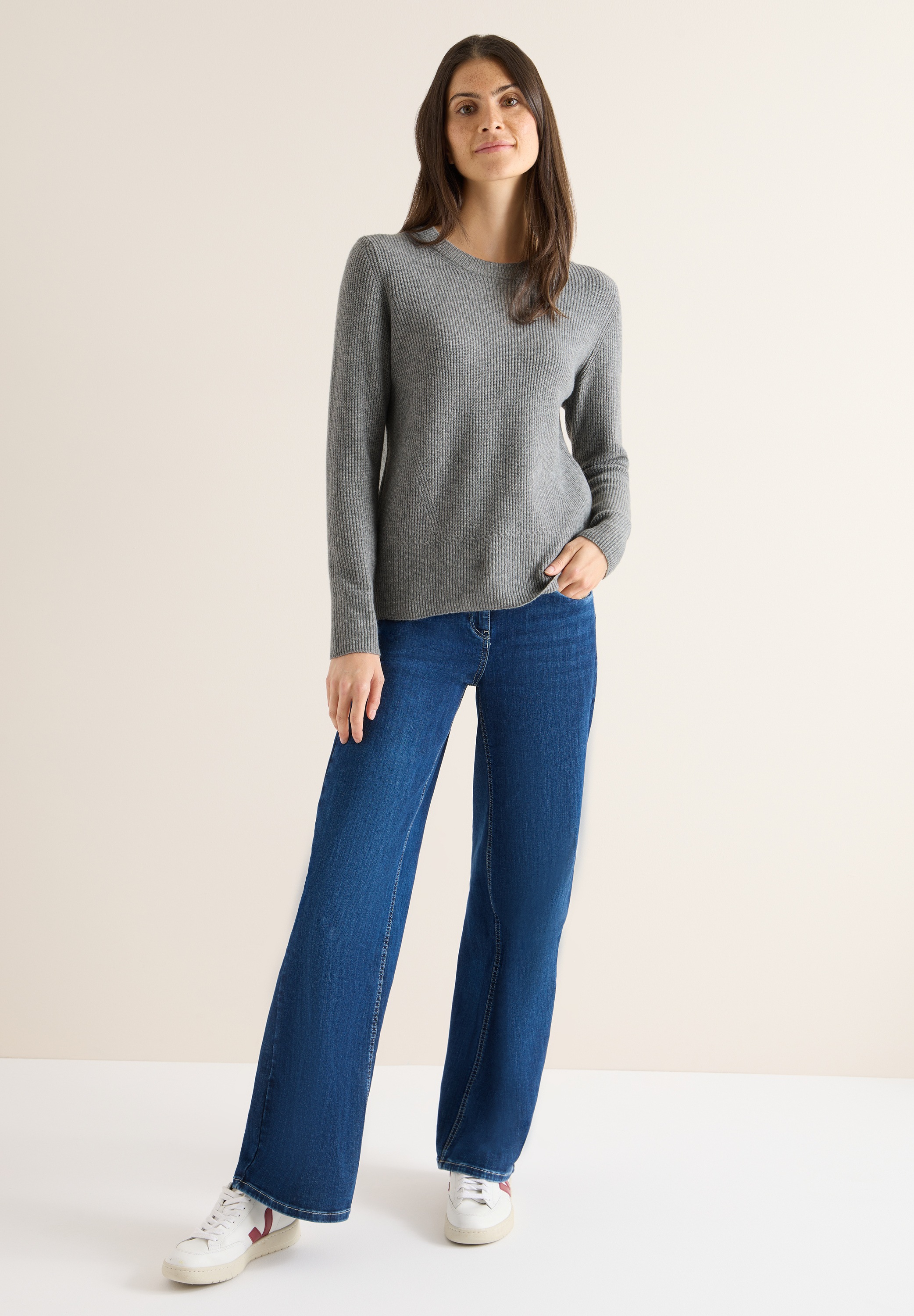 Cecil Strickpullover, aus Feinstrick