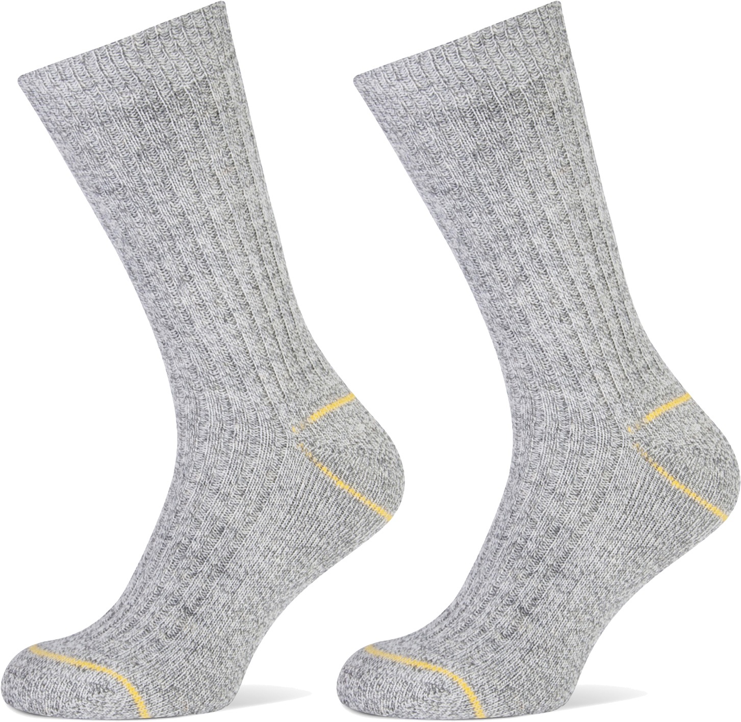 STAPP Arbeitssocken "Bekleidung 4405 Stapp Yellow Norwegian 2er Pack / 2 Paar", 47, grau, Socken