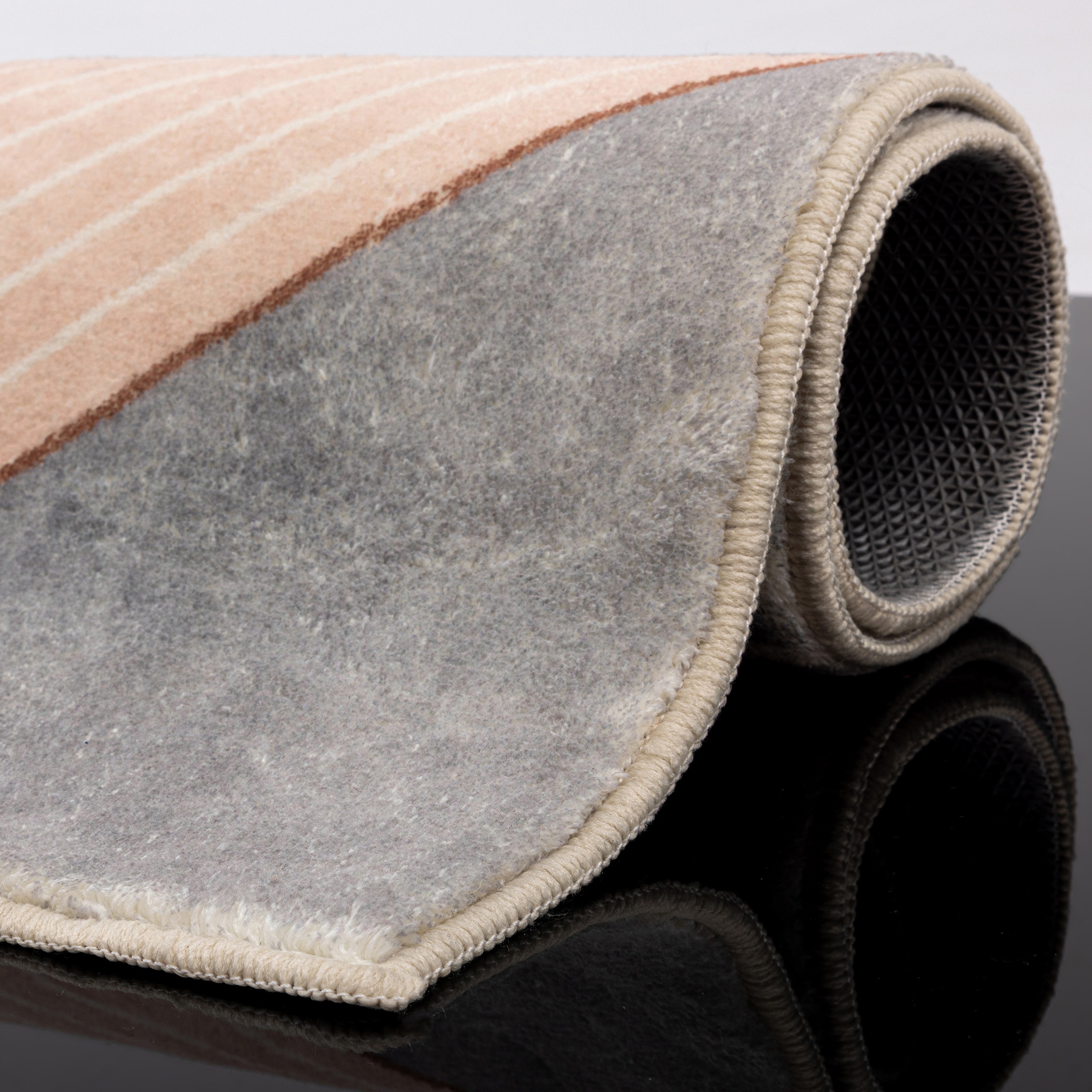 Gino Falcone Badematte »Ariella GF-142«, rutschhemmend beschichtet, fußbodenheizungsgeeignet, Badteppich, bedruckt, modernes Design, weich & kuschelig