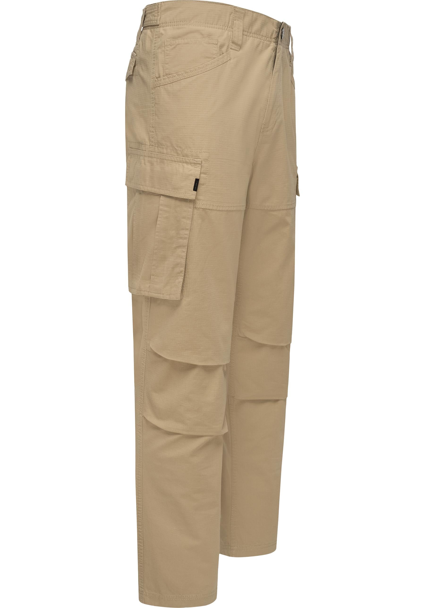 Ragwear Cargohose "Merly Long" modische Herren Cargo mit großen Pattentaschen