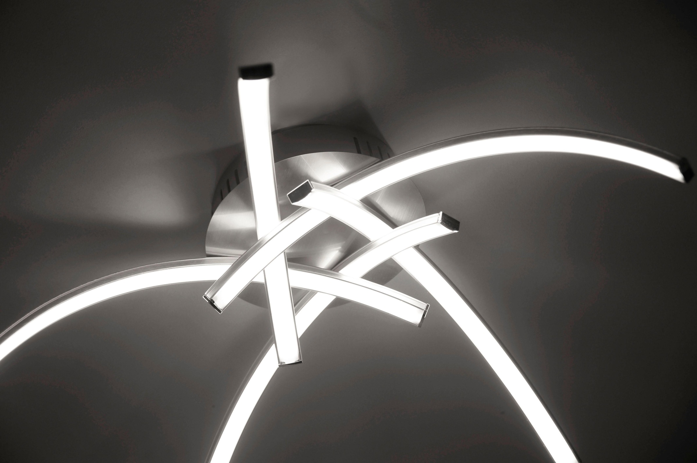 JUST LIGHT Deckenleuchte »VALERIE«, 5 flammig, Leuchtmittel LED-Board | LED fest integriert, Deckenlampe inklusive festverbautem LED-Leuchtmittel