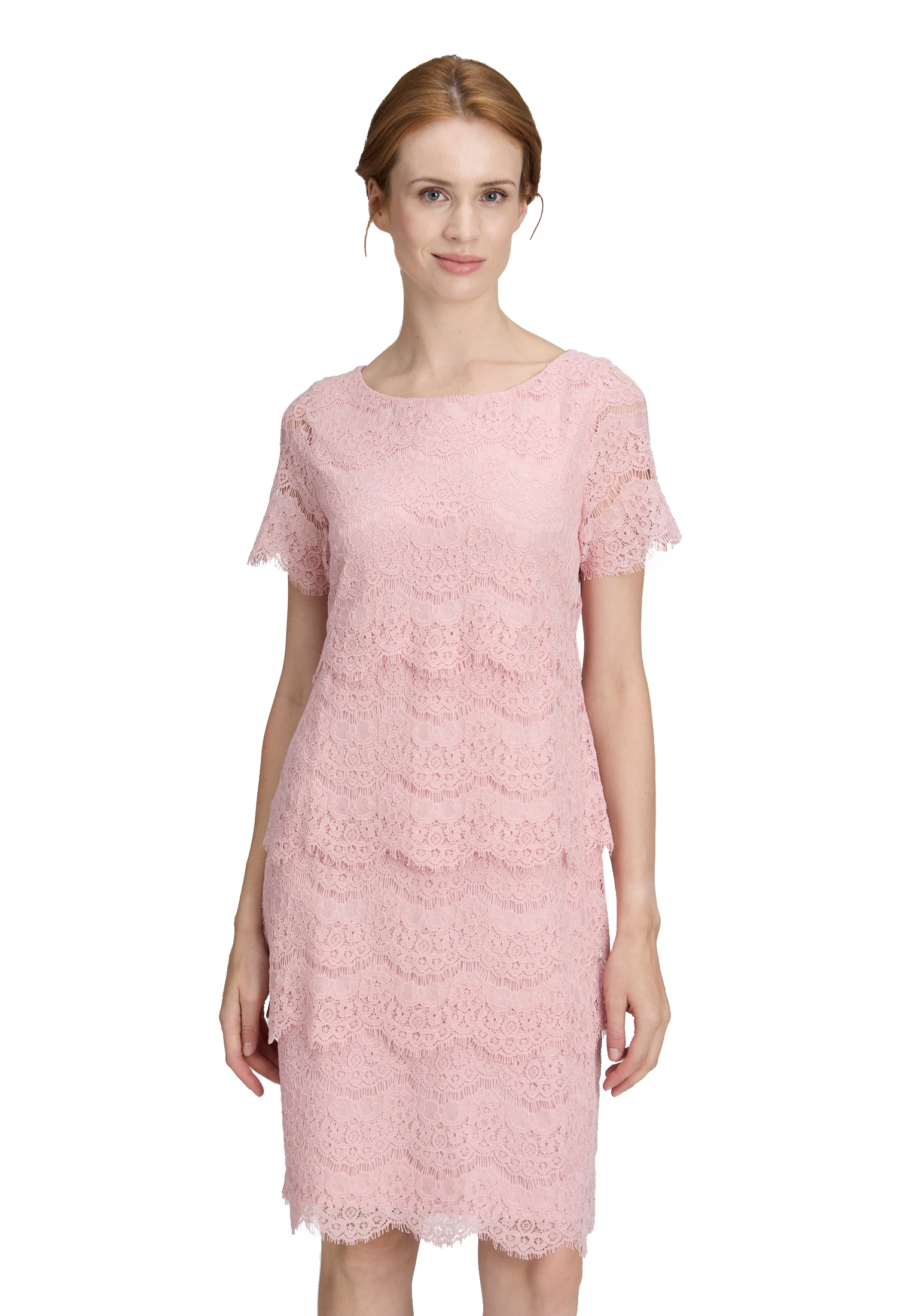 Vera Mont Spitzenkleid "Vera Mont Damen Spitzenkleid kurzarm", Spitze günstig online kaufen