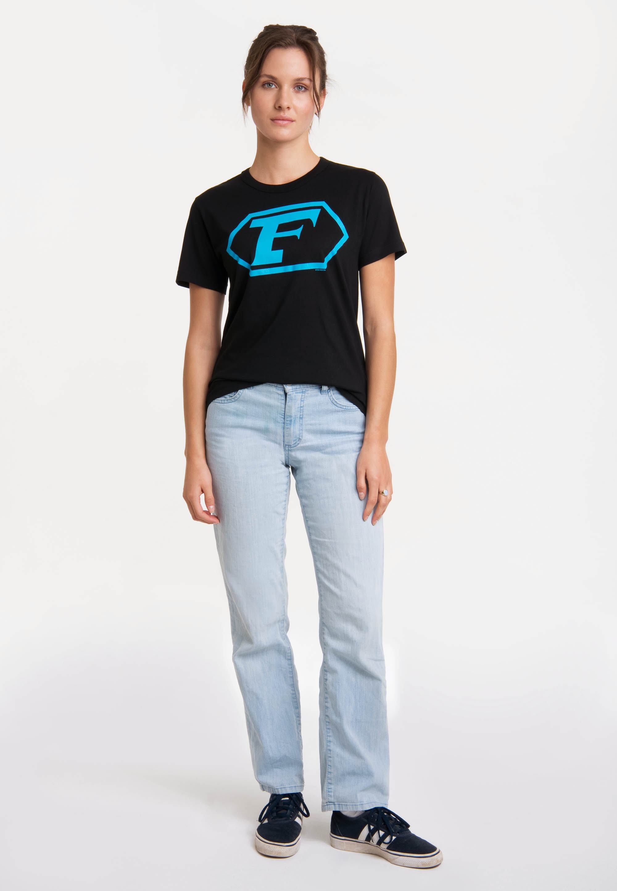 LOGOSHIRT T-Shirt »Captain Future Logo«, mit lizenziertem Print